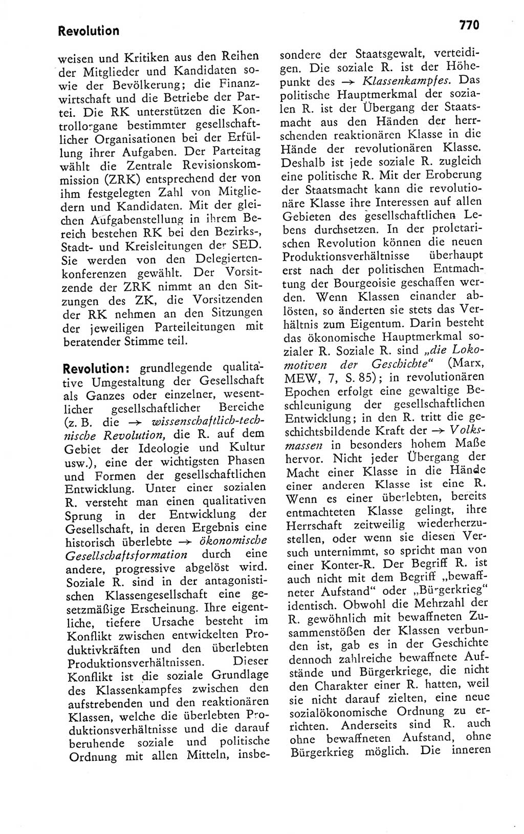 Kleines politisches Wörterbuch [Deutsche Demokratische Republik (DDR)] 1978, Seite 770 (Kl. pol. Wb. DDR 1978, S. 770)