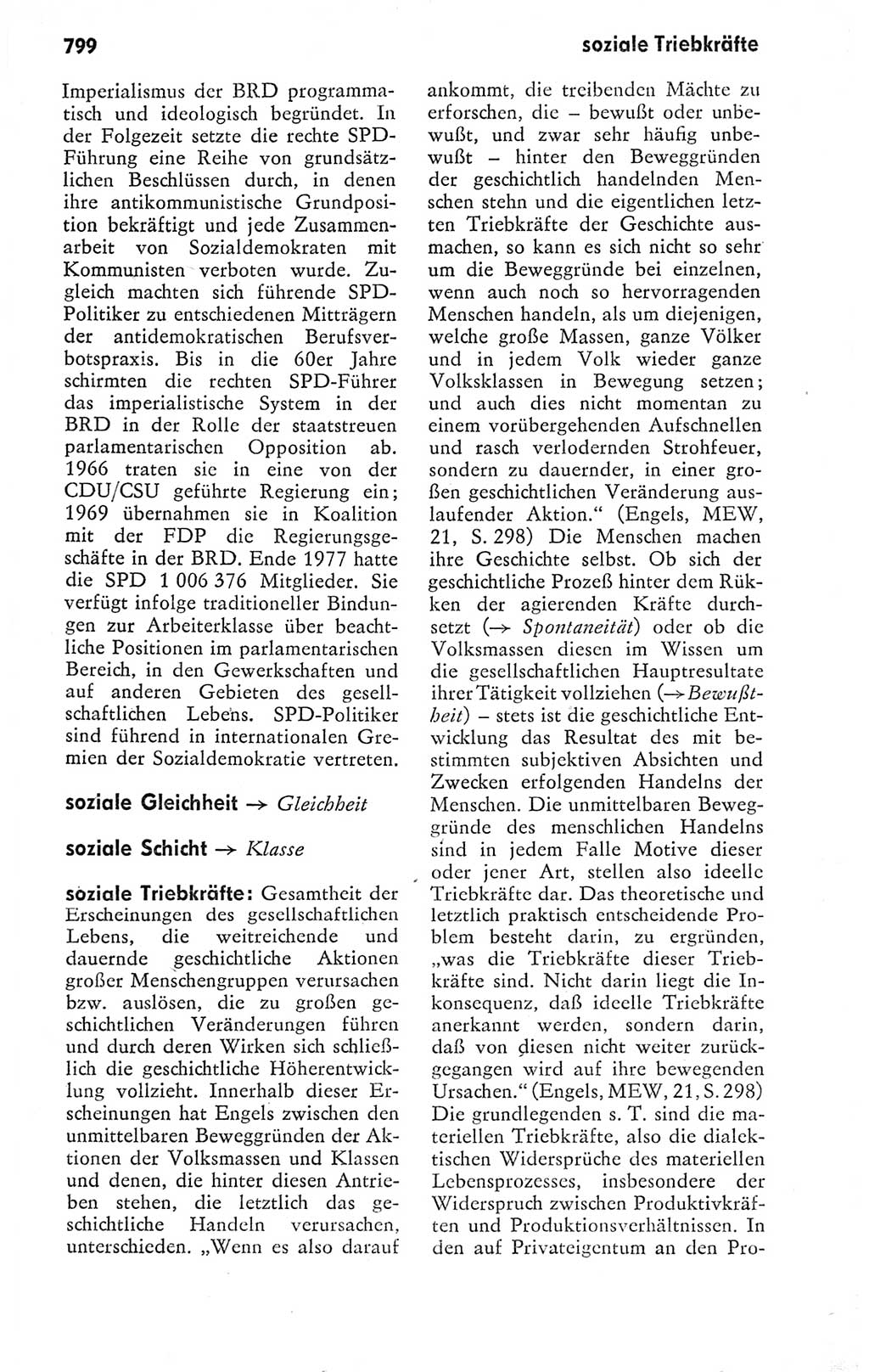 Kleines politisches Wörterbuch [Deutsche Demokratische Republik (DDR)] 1978, Seite 799 (Kl. pol. Wb. DDR 1978, S. 799)