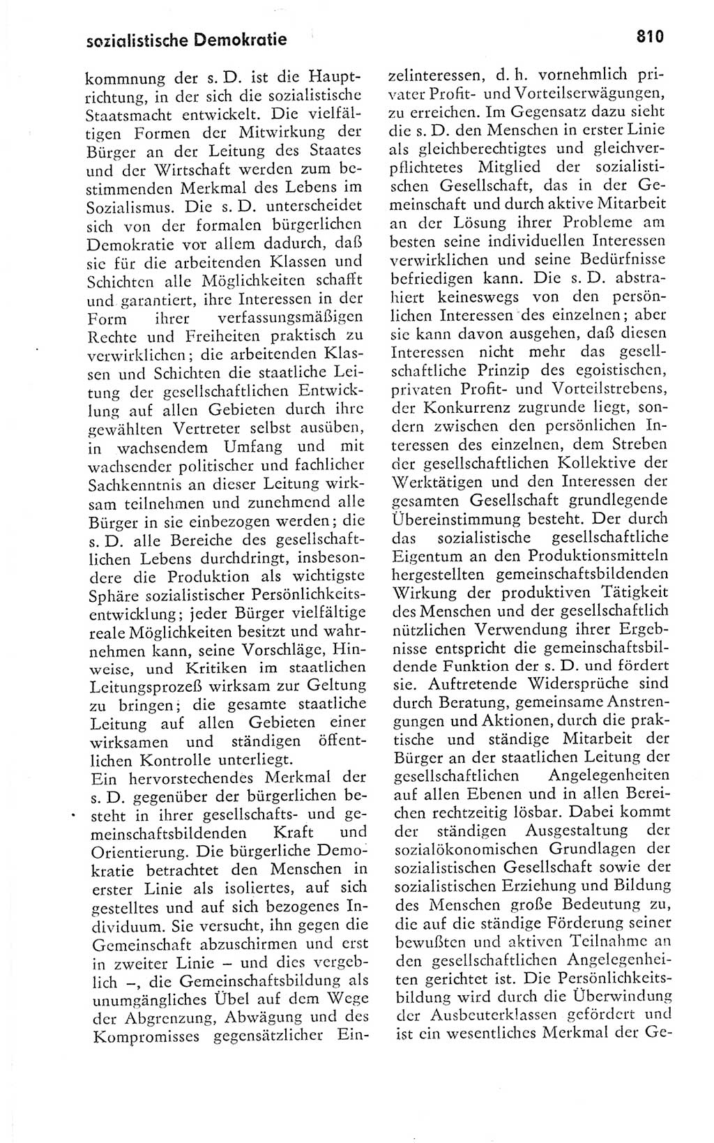 Kleines politisches Wörterbuch [Deutsche Demokratische Republik (DDR)] 1978, Seite 810 (Kl. pol. Wb. DDR 1978, S. 810)