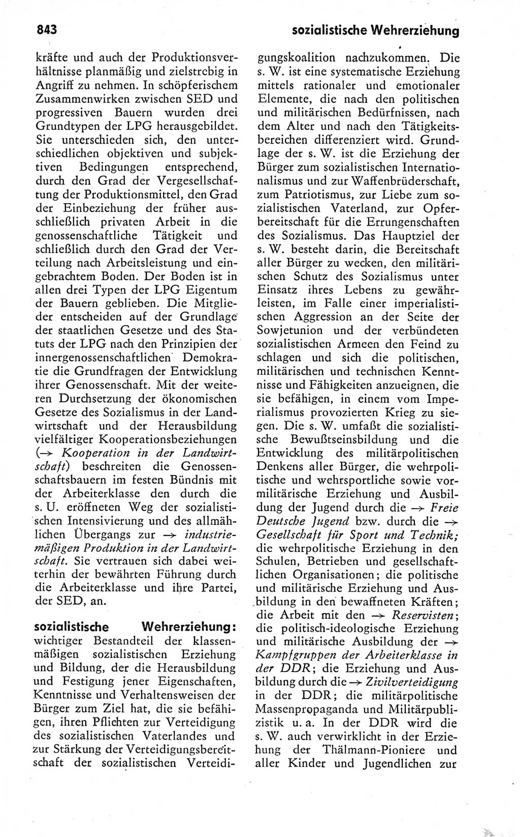 Kleines politisches Wörterbuch [Deutsche Demokratische Republik (DDR)] 1978, Seite 843 (Kl. pol. Wb. DDR 1978, S. 843)