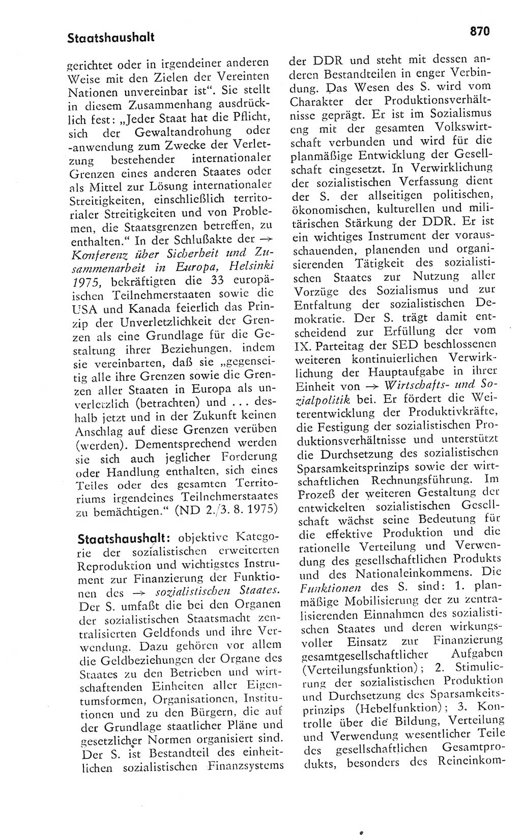 Kleines politisches Wörterbuch [Deutsche Demokratische Republik (DDR)] 1978, Seite 870 (Kl. pol. Wb. DDR 1978, S. 870)