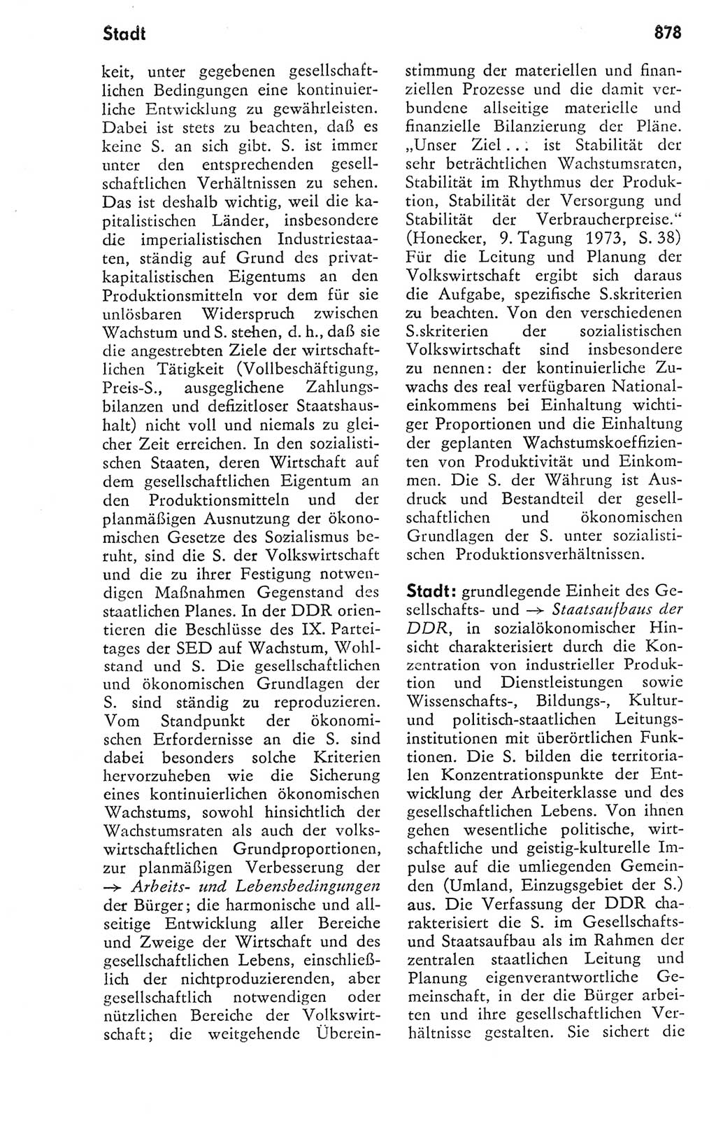 Kleines politisches Wörterbuch [Deutsche Demokratische Republik (DDR)] 1978, Seite 878 (Kl. pol. Wb. DDR 1978, S. 878)