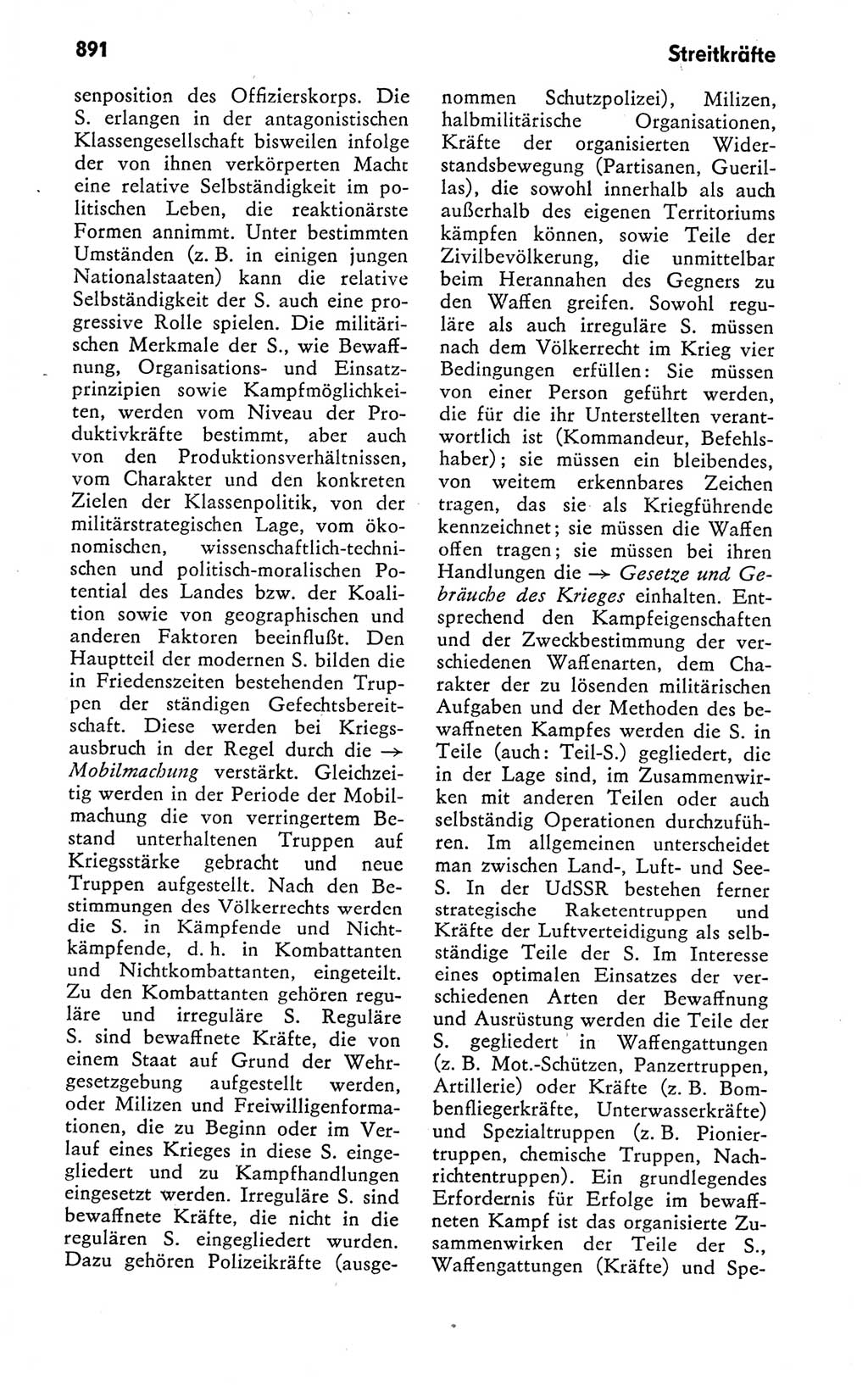 Kleines politisches Wörterbuch [Deutsche Demokratische Republik (DDR)] 1978, Seite 891 (Kl. pol. Wb. DDR 1978, S. 891)
