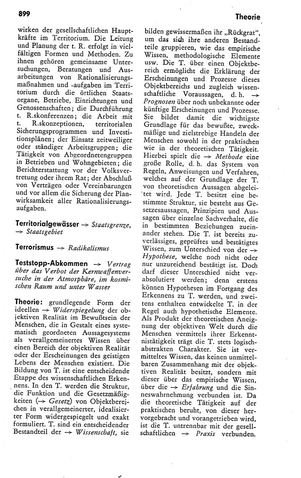 Kleines politisches Wörterbuch [Deutsche Demokratische Republik (DDR)] 1978, Seite 899 (Kl. pol. Wb. DDR 1978, S. 899)