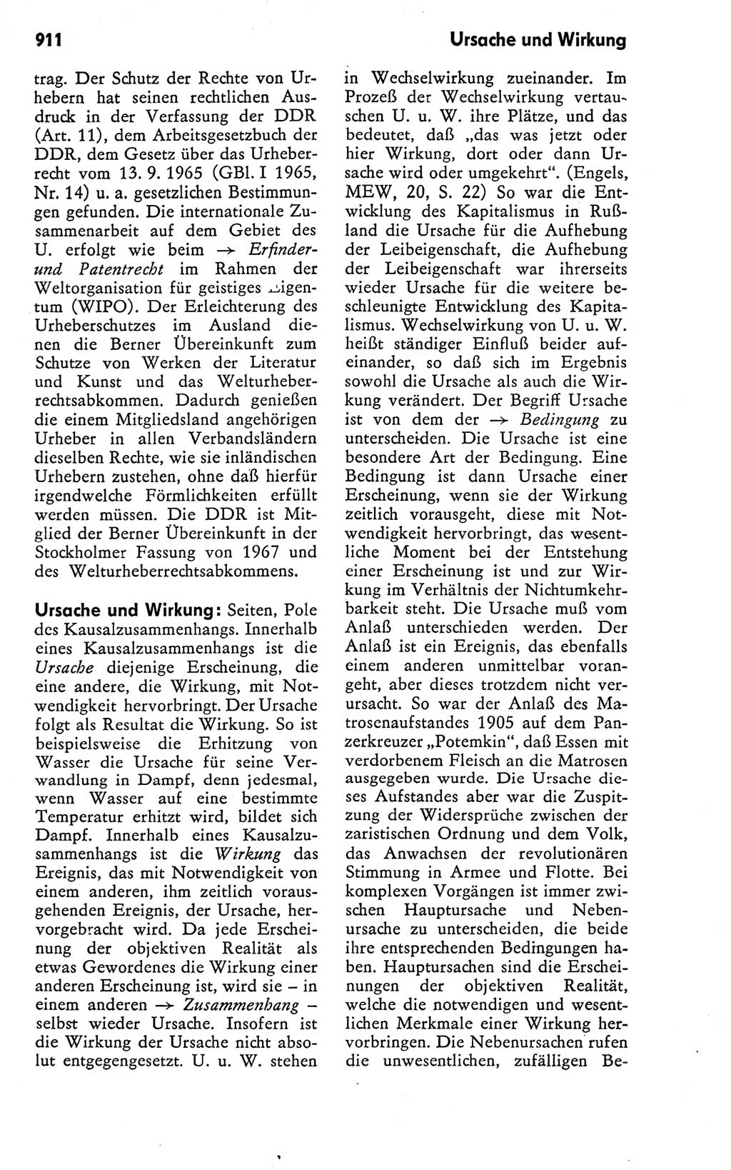 Kleines politisches Wörterbuch [Deutsche Demokratische Republik (DDR)] 1978, Seite 911 (Kl. pol. Wb. DDR 1978, S. 911)