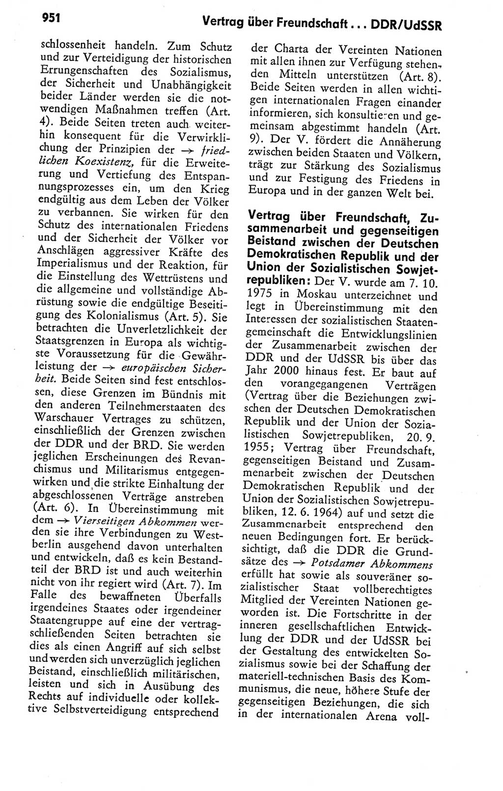 Kleines politisches Wörterbuch [Deutsche Demokratische Republik (DDR)] 1978, Seite 951 (Kl. pol. Wb. DDR 1978, S. 951)