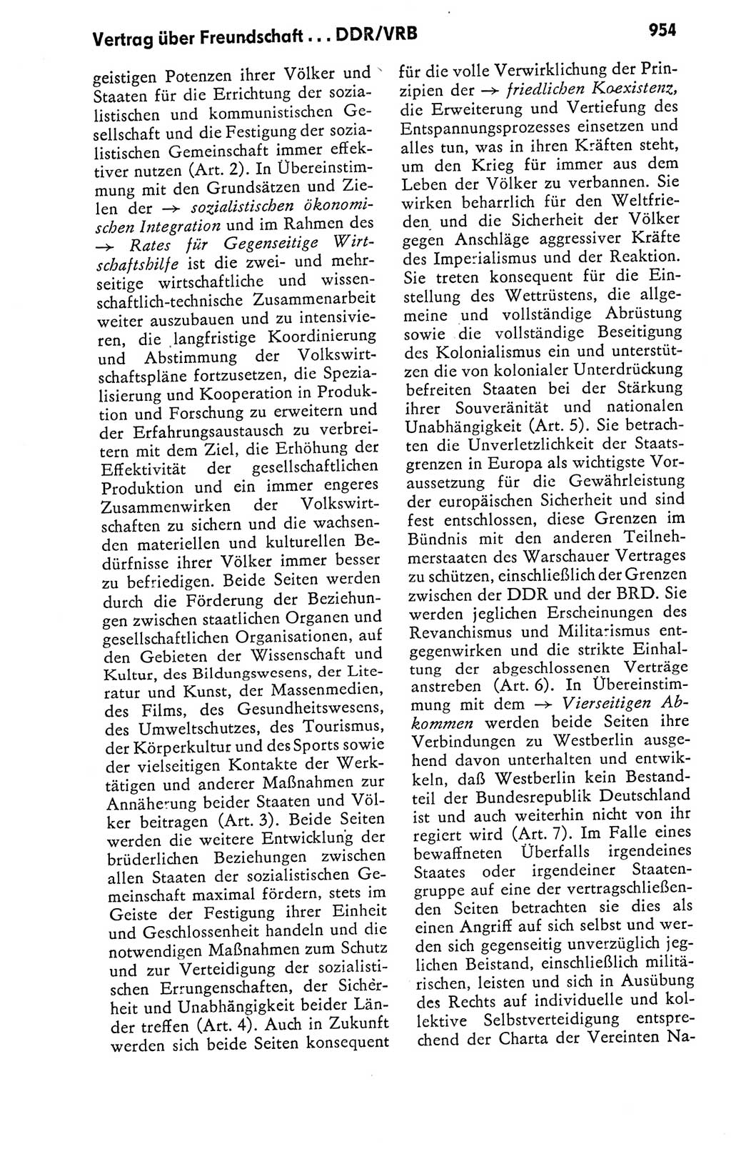 Kleines politisches Wörterbuch [Deutsche Demokratische Republik (DDR)] 1978, Seite 954 (Kl. pol. Wb. DDR 1978, S. 954)