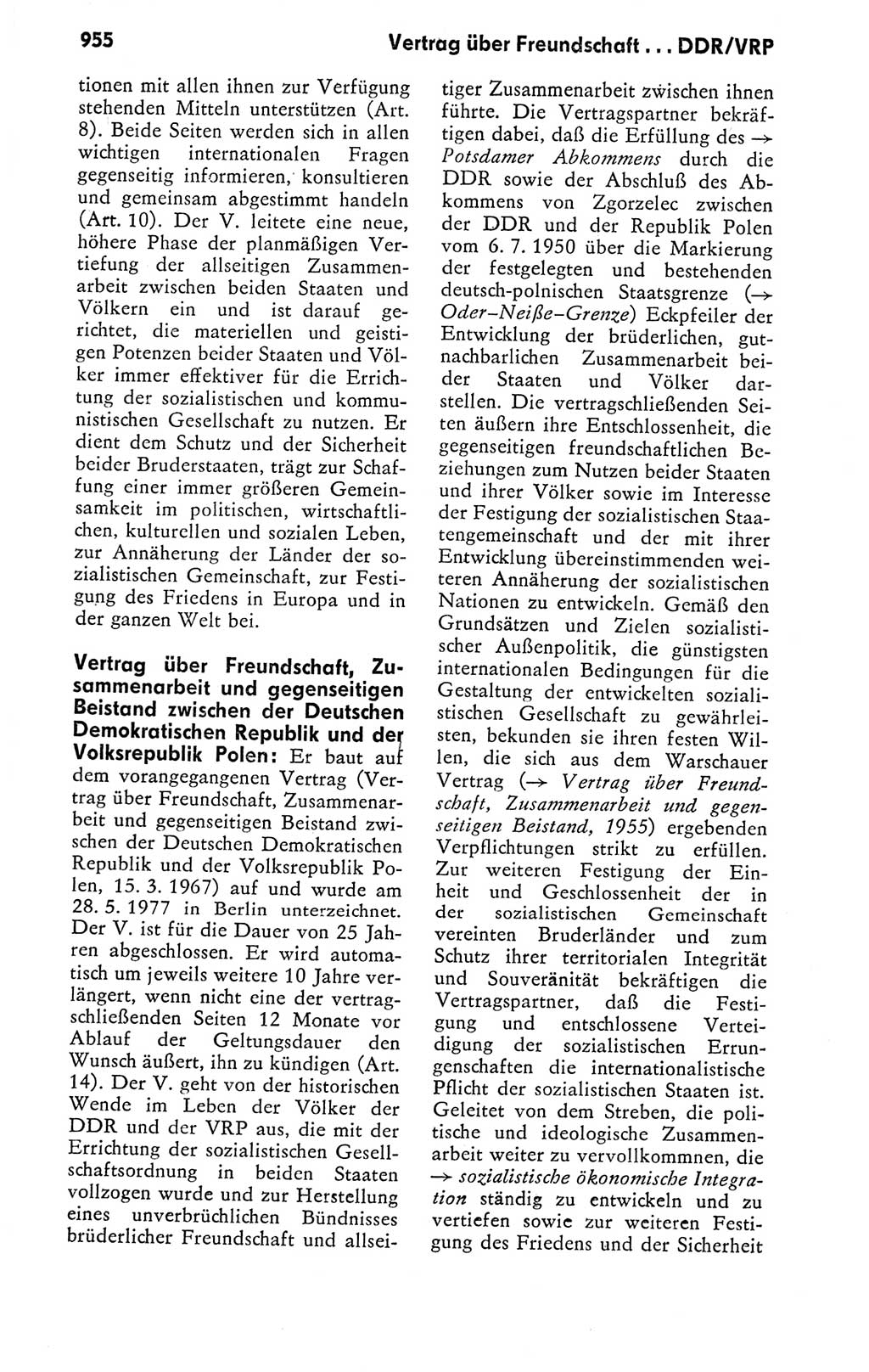 Kleines politisches Wörterbuch [Deutsche Demokratische Republik (DDR)] 1978, Seite 955 (Kl. pol. Wb. DDR 1978, S. 955)