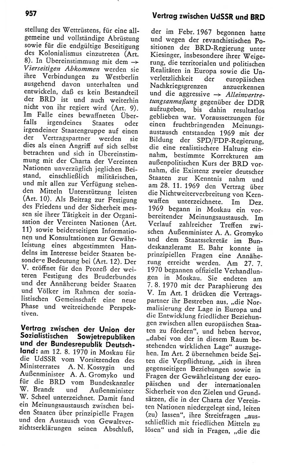 Kleines politisches Wörterbuch [Deutsche Demokratische Republik (DDR)] 1978, Seite 957 (Kl. pol. Wb. DDR 1978, S. 957)