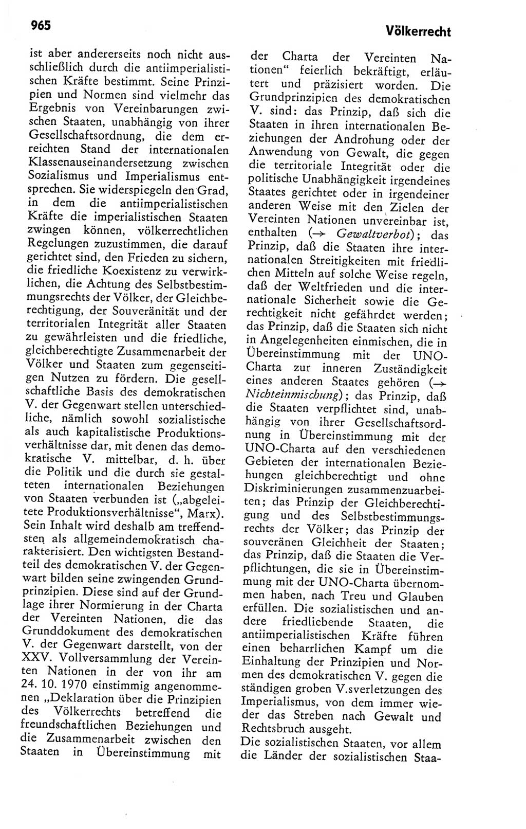 Kleines politisches Wörterbuch [Deutsche Demokratische Republik (DDR)] 1978, Seite 965 (Kl. pol. Wb. DDR 1978, S. 965)