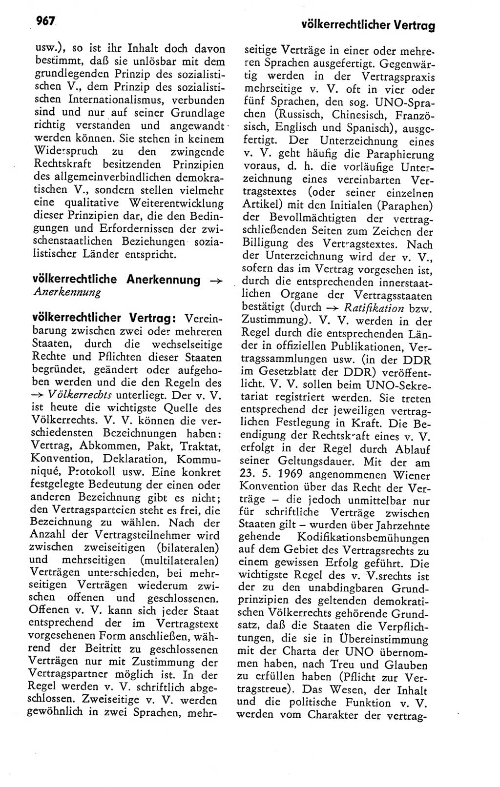 Kleines politisches Wörterbuch [Deutsche Demokratische Republik (DDR)] 1978, Seite 967 (Kl. pol. Wb. DDR 1978, S. 967)