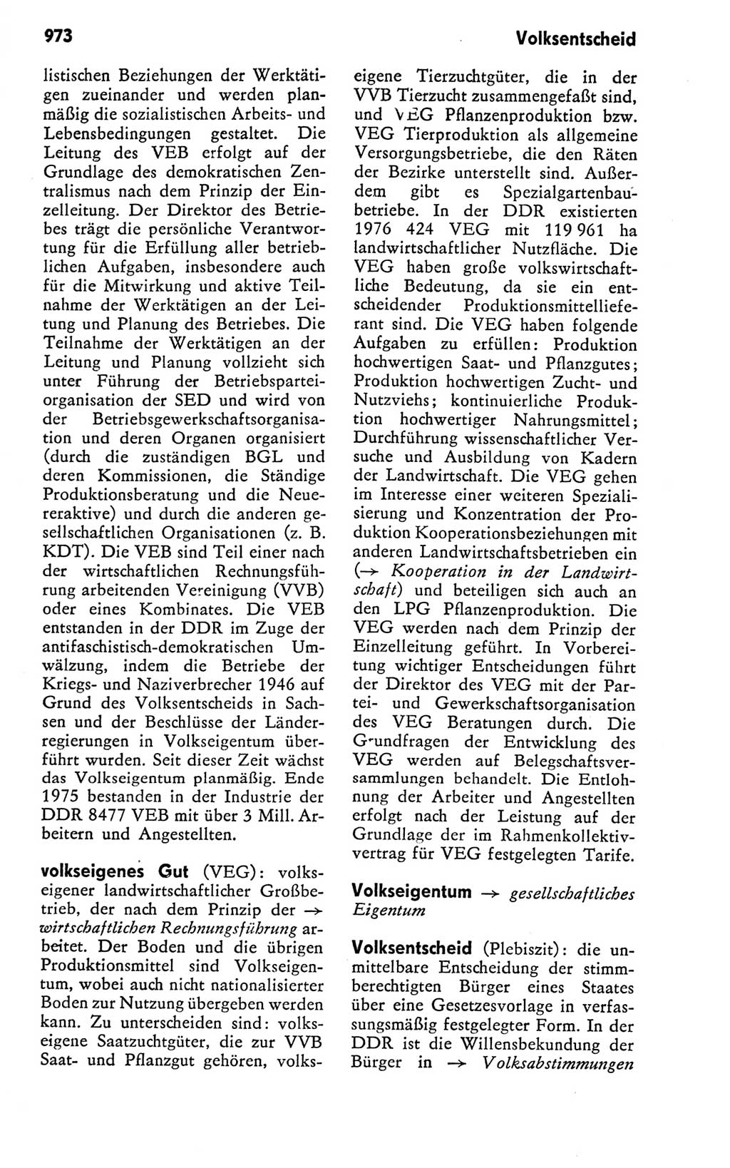 Kleines politisches Wörterbuch [Deutsche Demokratische Republik (DDR)] 1978, Seite 973 (Kl. pol. Wb. DDR 1978, S. 973)