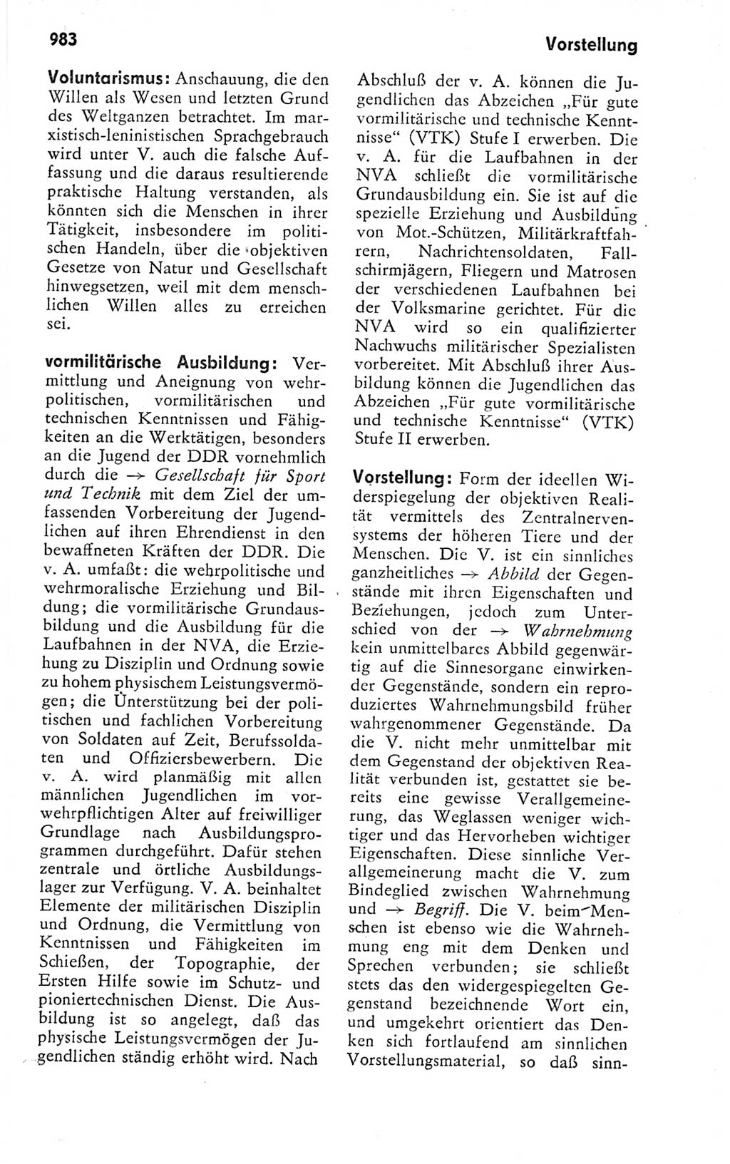 Kleines politisches Wörterbuch [Deutsche Demokratische Republik (DDR)] 1978, Seite 983 (Kl. pol. Wb. DDR 1978, S. 983)