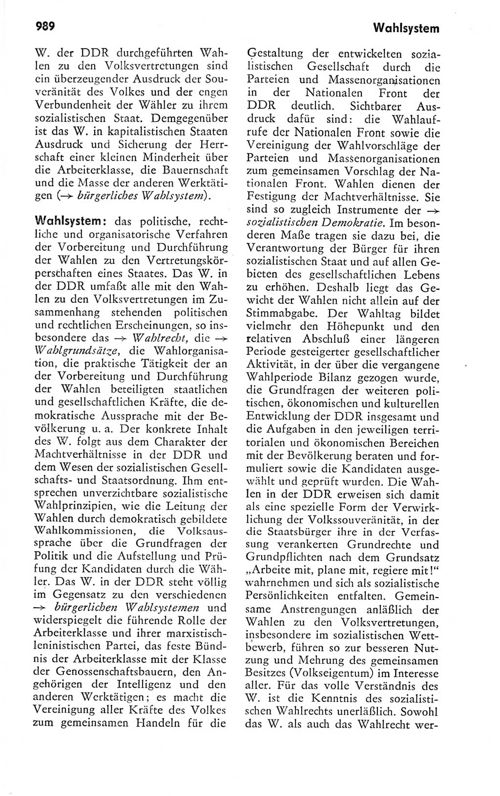 Kleines politisches Wörterbuch [Deutsche Demokratische Republik (DDR)] 1978, Seite 989 (Kl. pol. Wb. DDR 1978, S. 989)