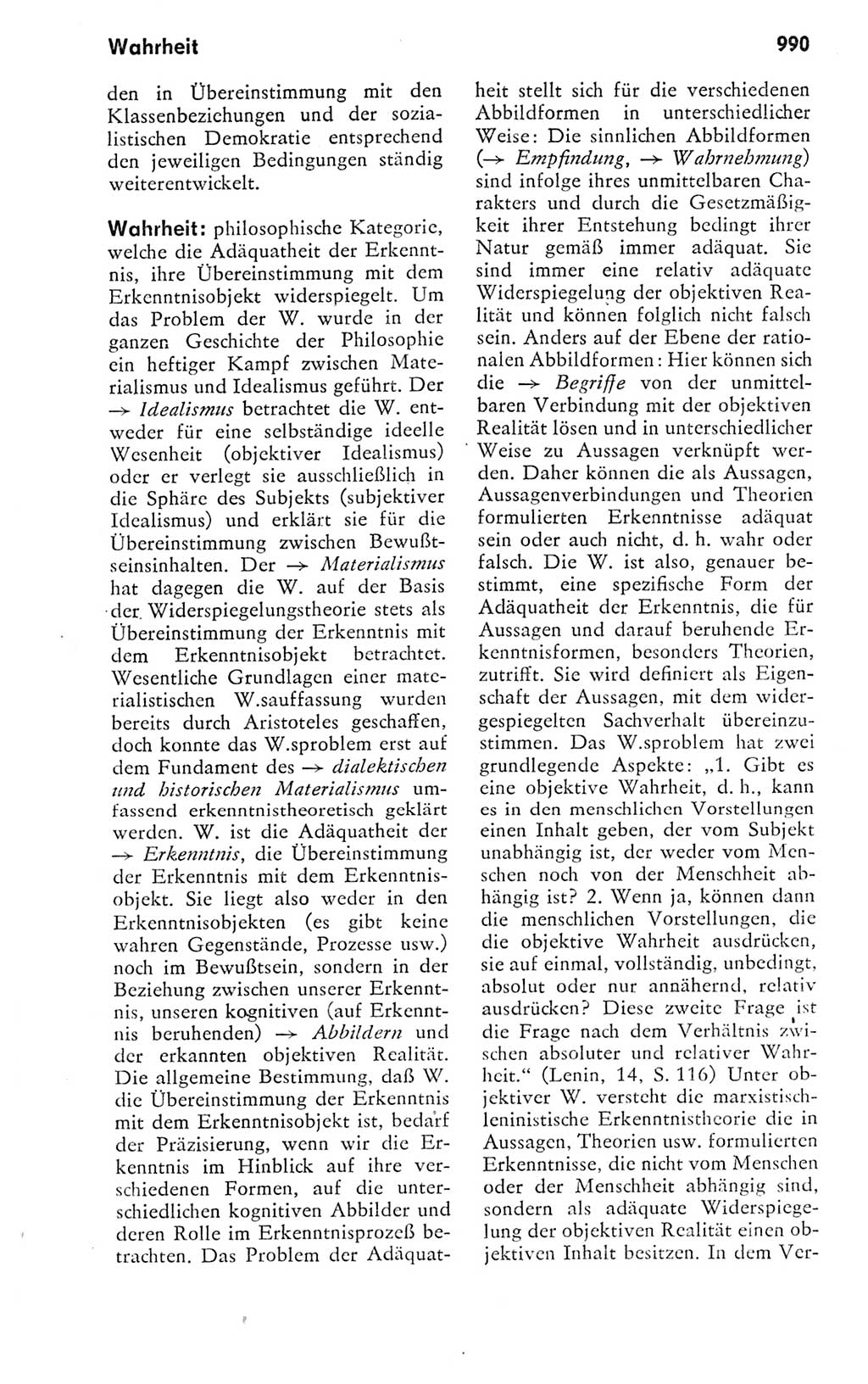 Kleines politisches Wörterbuch [Deutsche Demokratische Republik (DDR)] 1978, Seite 990 (Kl. pol. Wb. DDR 1978, S. 990)