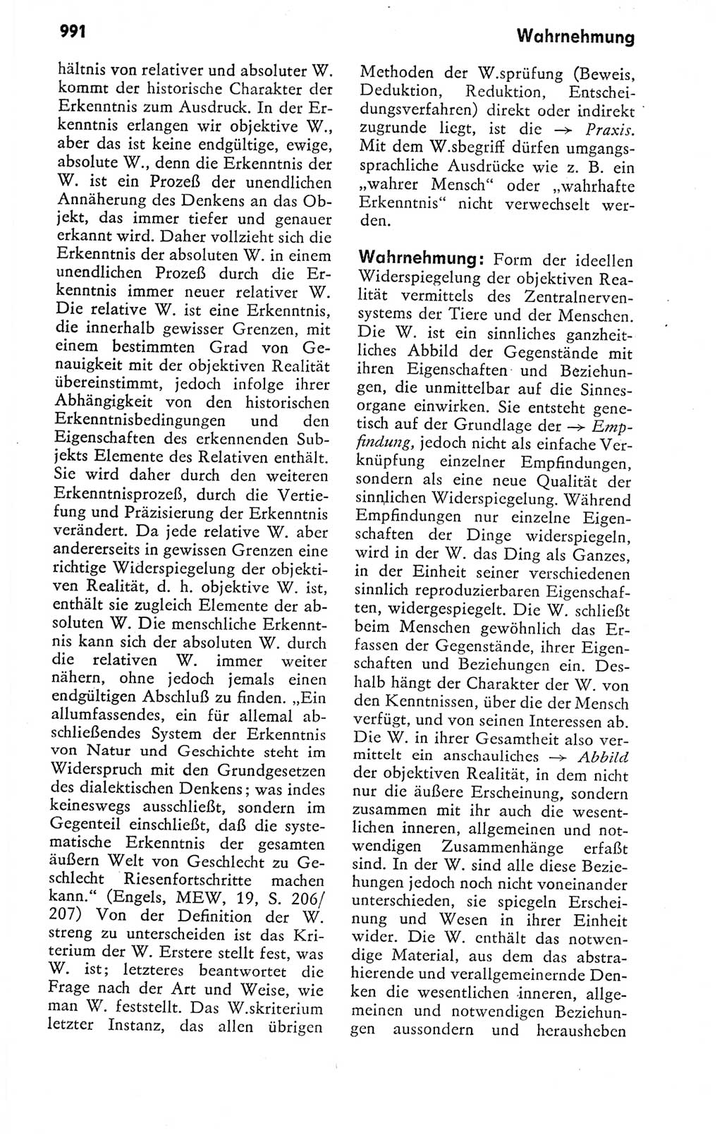 Kleines politisches Wörterbuch [Deutsche Demokratische Republik (DDR)] 1978, Seite 991 (Kl. pol. Wb. DDR 1978, S. 991)