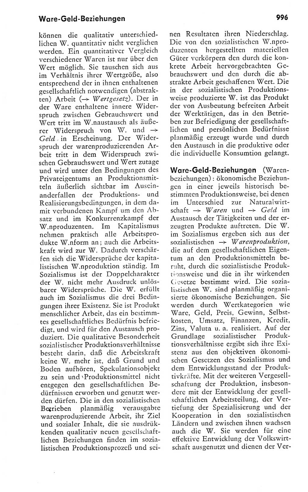 Kleines politisches Wörterbuch [Deutsche Demokratische Republik (DDR)] 1978, Seite 996 (Kl. pol. Wb. DDR 1978, S. 996)