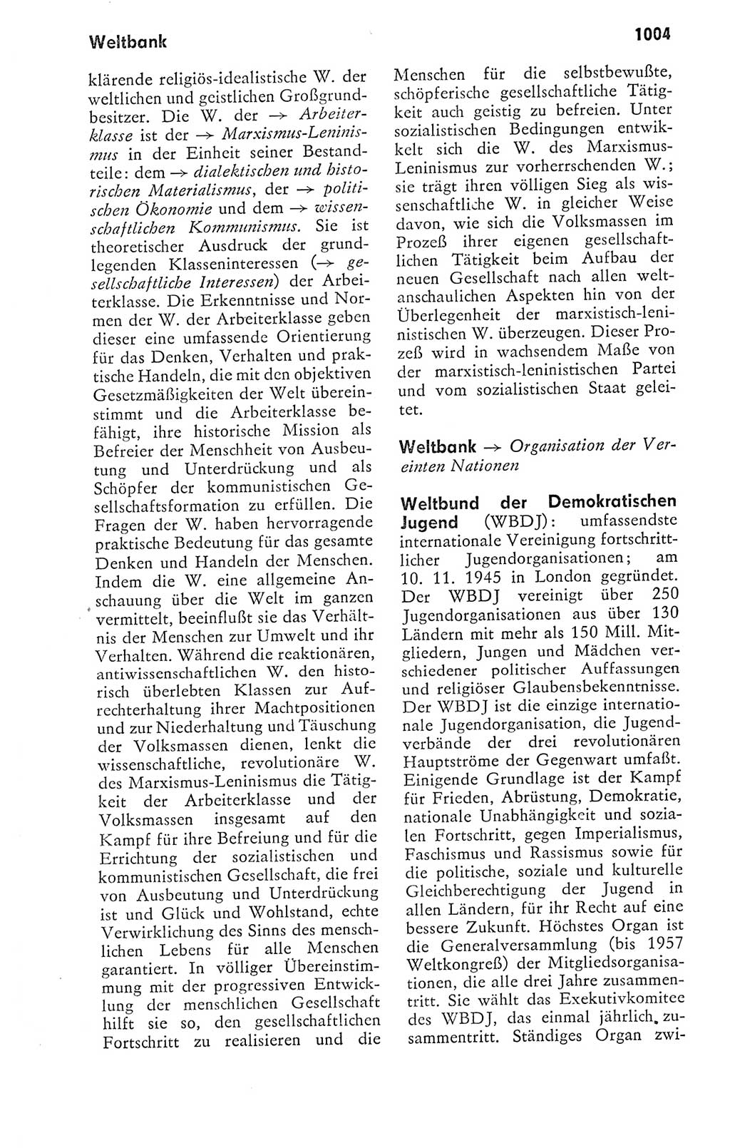 Kleines politisches Wörterbuch [Deutsche Demokratische Republik (DDR)] 1978, Seite 1004 (Kl. pol. Wb. DDR 1978, S. 1004)