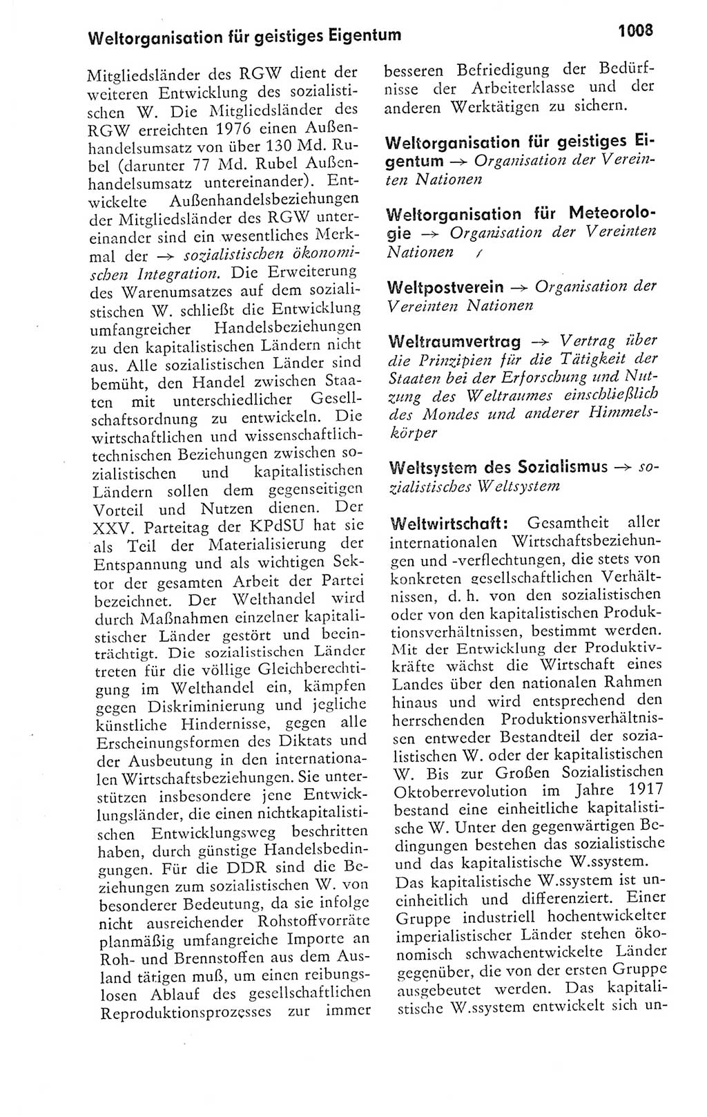 Kleines politisches Wörterbuch [Deutsche Demokratische Republik (DDR)] 1978, Seite 1008 (Kl. pol. Wb. DDR 1978, S. 1008)