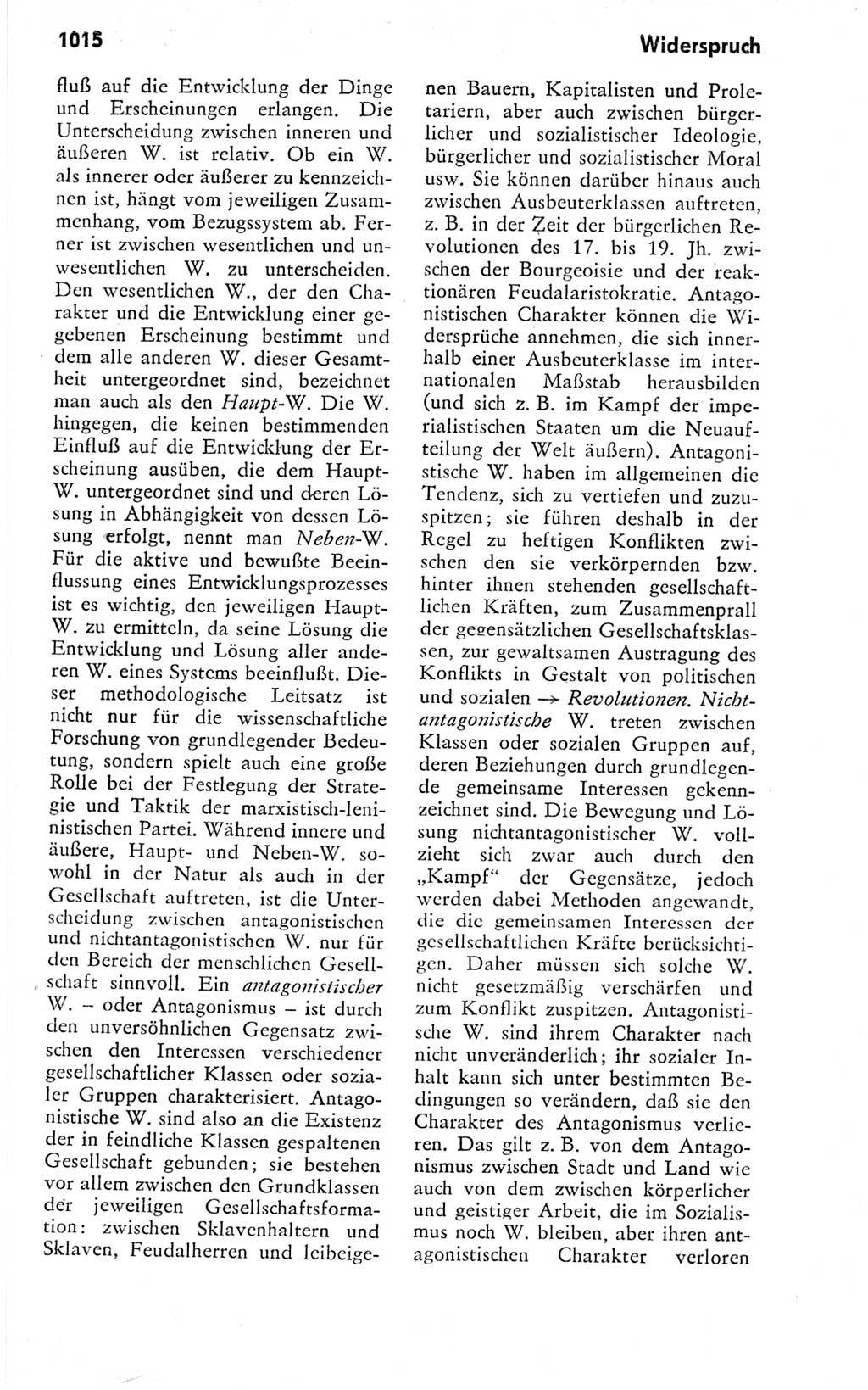 Kleines politisches Wörterbuch [Deutsche Demokratische Republik (DDR)] 1978, Seite 1015 (Kl. pol. Wb. DDR 1978, S. 1015)