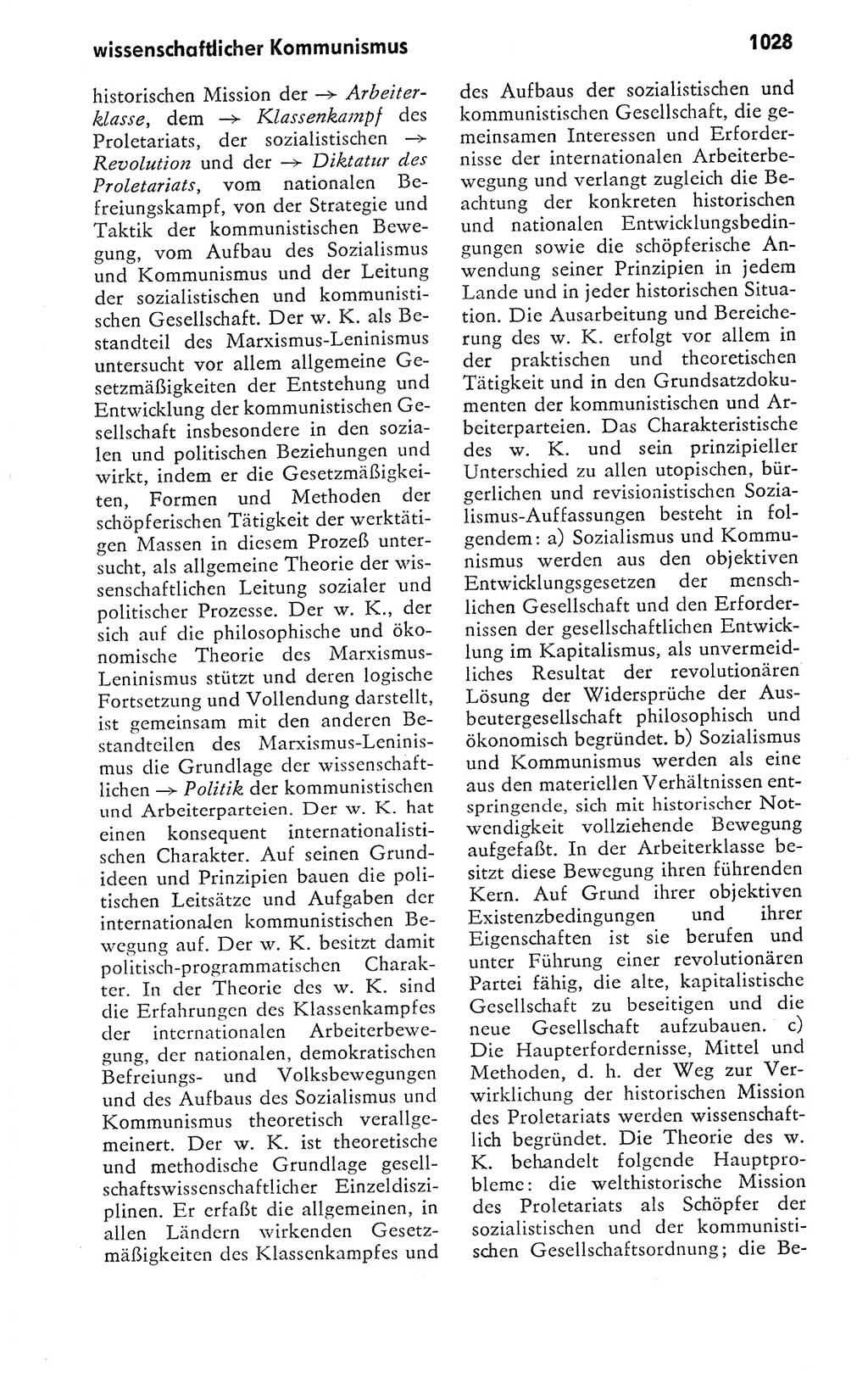 Kleines politisches Wörterbuch [Deutsche Demokratische Republik (DDR)] 1978, Seite 1028 (Kl. pol. Wb. DDR 1978, S. 1028)