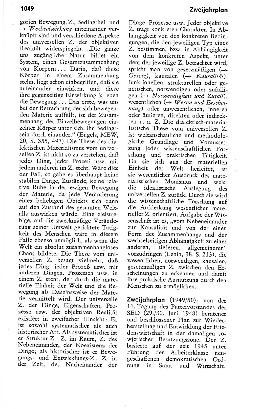 Kleines politisches Wörterbuch [Deutsche Demokratische Republik (DDR)] 1978, Seite 1049 (Kl. pol. Wb. DDR 1978, S. 1049)