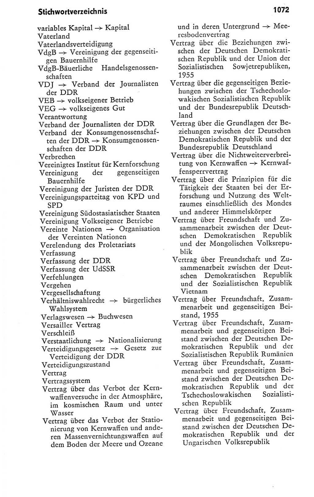 Kleines politisches Wörterbuch [Deutsche Demokratische Republik (DDR)] 1978, Seite 1072 (Kl. pol. Wb. DDR 1978, S. 1072)