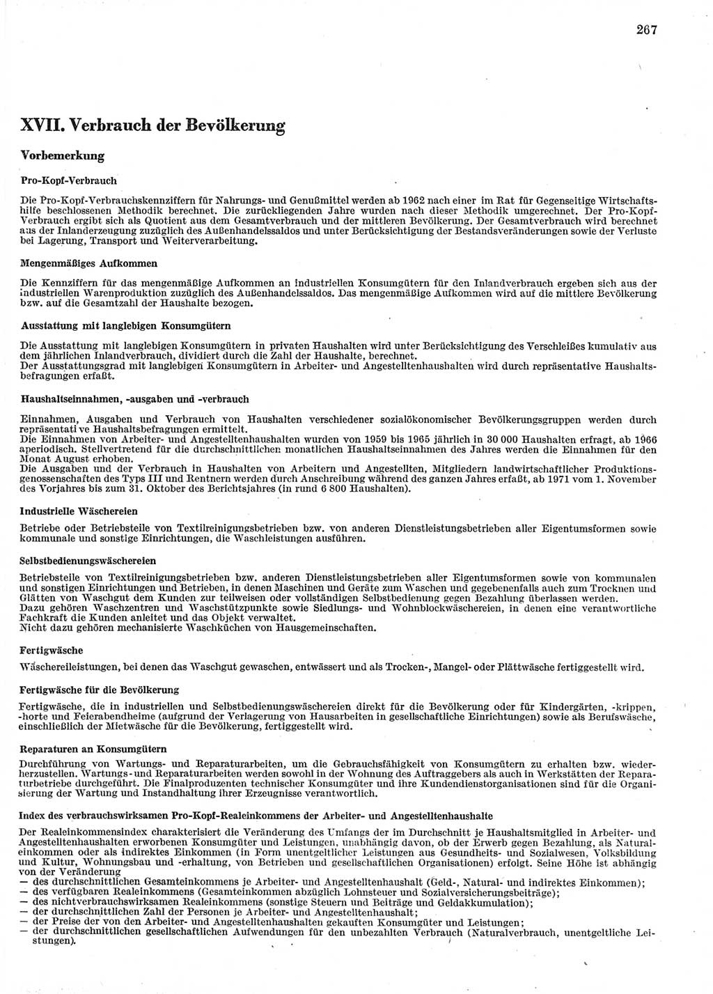 Statistisches Jahrbuch der Deutschen Demokratischen Republik (DDR) 1978, Seite 267 (Stat. Jb. DDR 1978, S. 267)