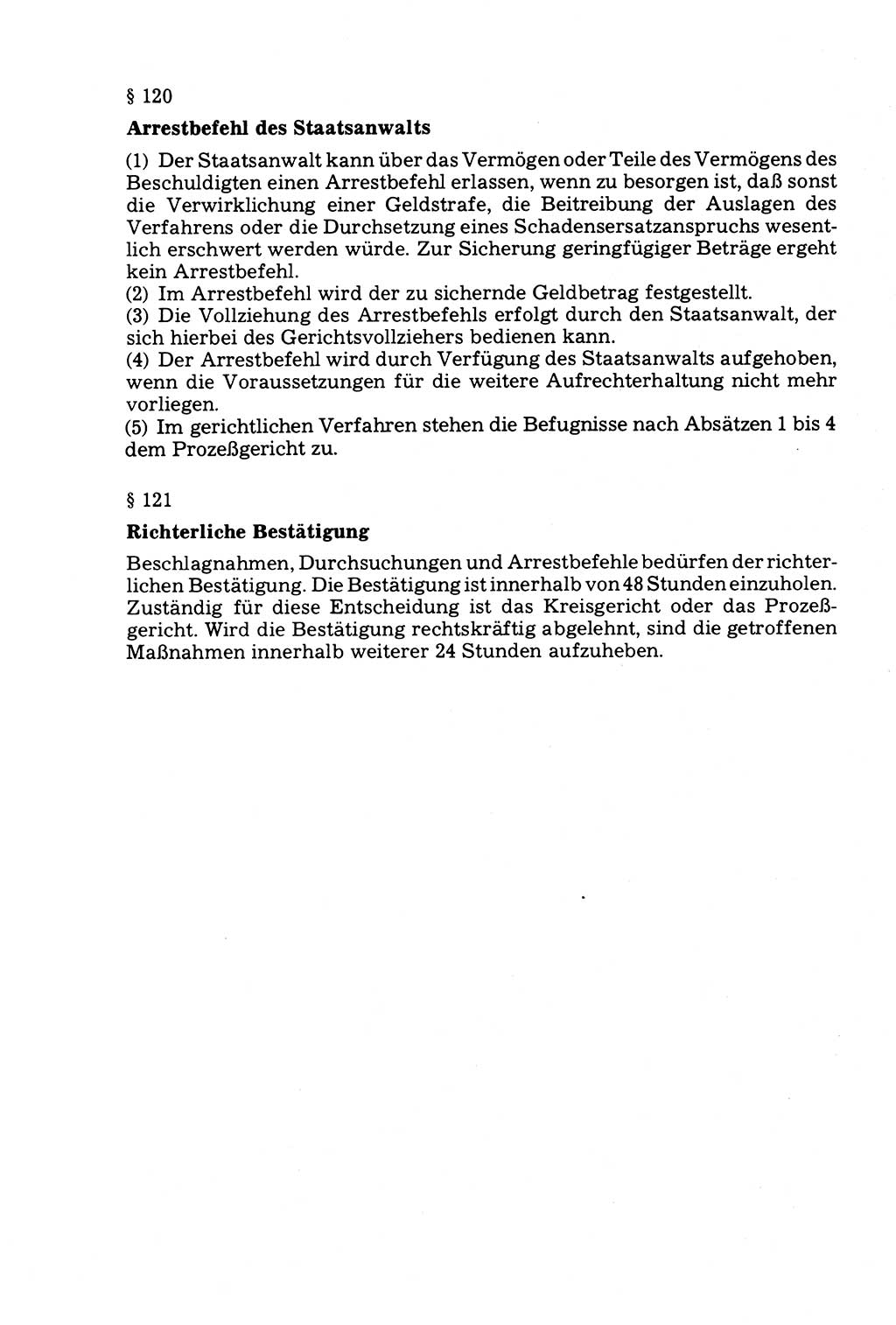 Die Durchsuchung und die Beschlagnahme [Deutsche Demokratische Republik (DDR)] 1979, Seite 158 (Durchs. Beschl. DDR 1979, S. 158)