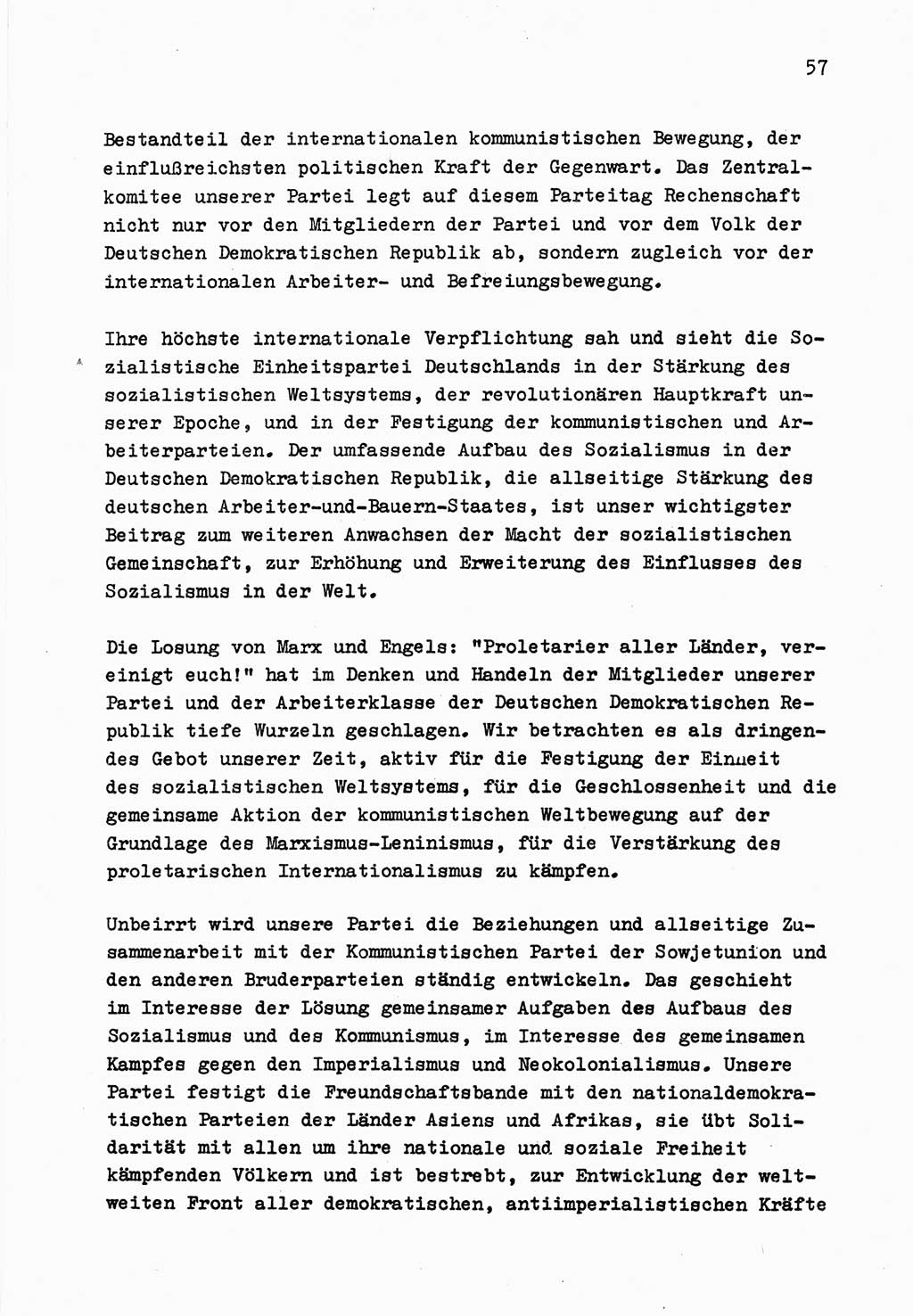 Zu Fragen der Parteiarbeit [Sozialistische Einheitspartei Deutschlands (SED) Deutsche Demokratische Republik (DDR)] 1979, Seite 57 (Fr. PA SED DDR 1979, S. 57)