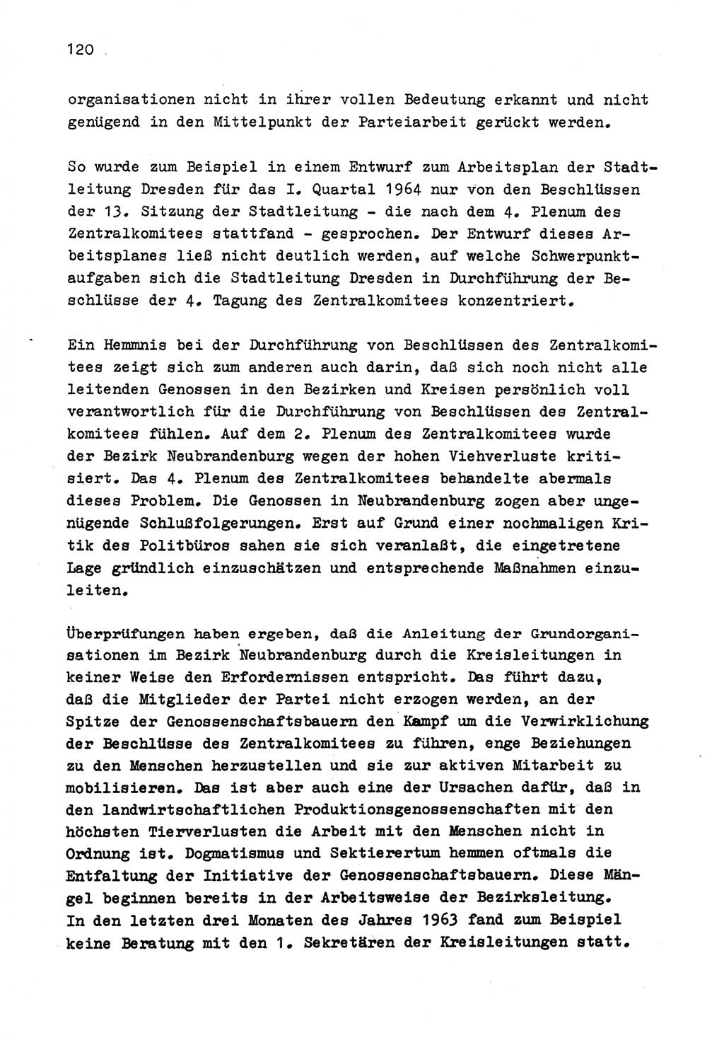 Zu Fragen der Parteiarbeit [Sozialistische Einheitspartei Deutschlands (SED) Deutsche Demokratische Republik (DDR)] 1979, Seite 120 (Fr. PA SED DDR 1979, S. 120)