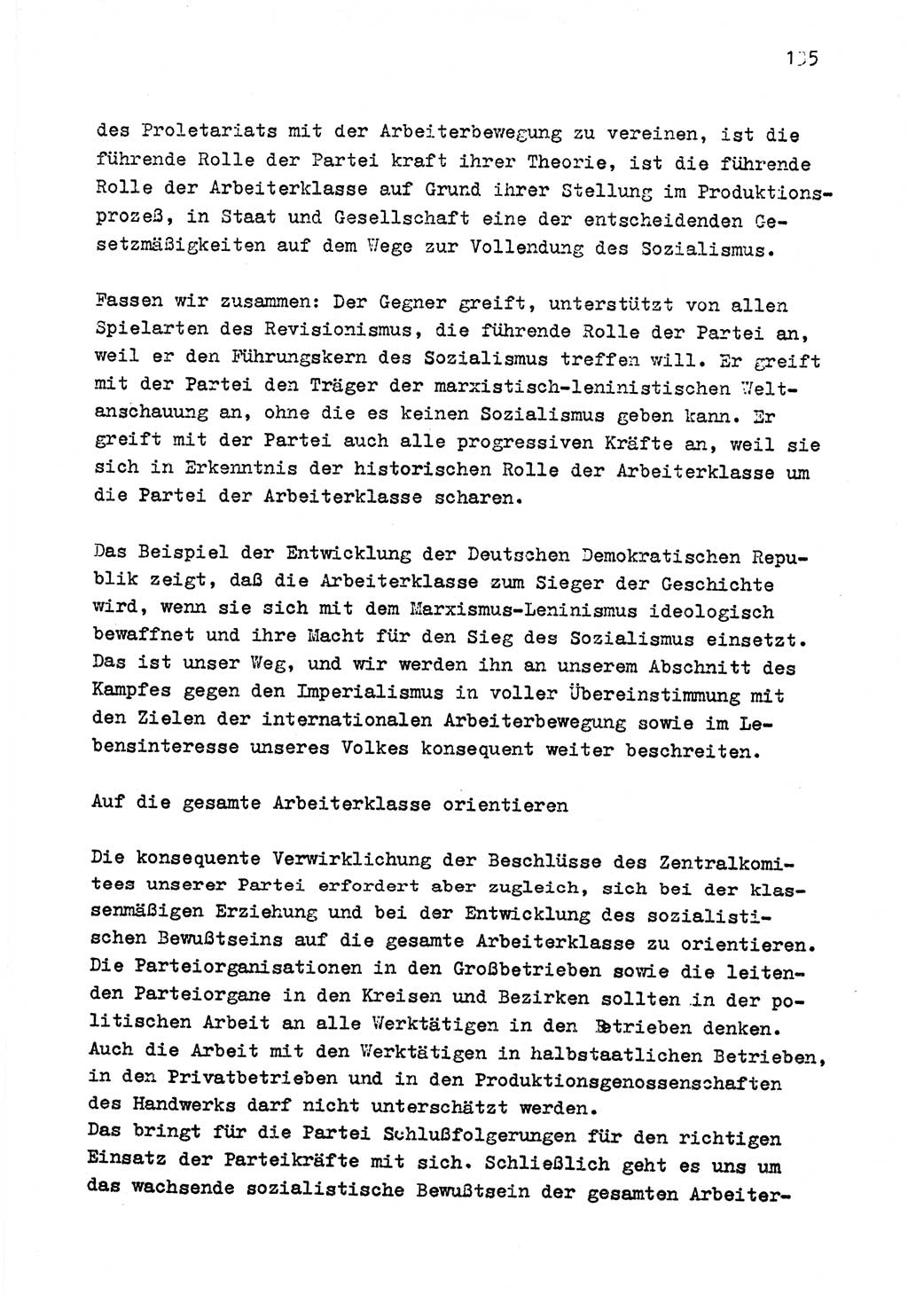 Zu Fragen der Parteiarbeit [Sozialistische Einheitspartei Deutschlands (SED) Deutsche Demokratische Republik (DDR)] 1979, Seite 135 (Fr. PA SED DDR 1979, S. 135)
