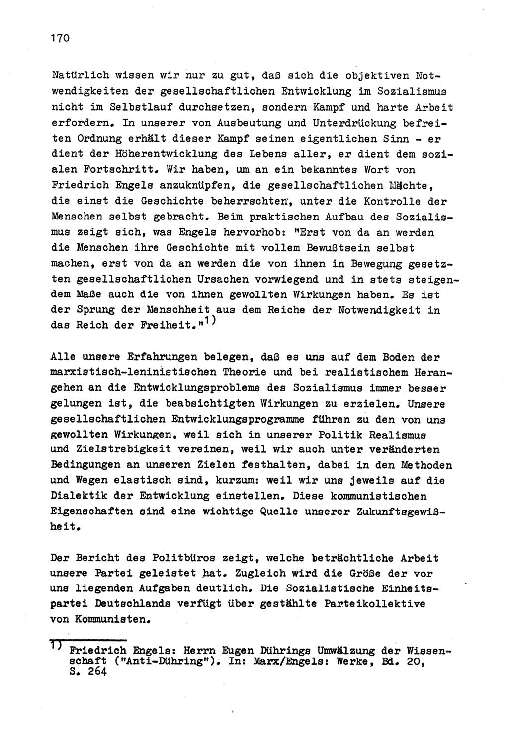 Zu Fragen der Parteiarbeit [Sozialistische Einheitspartei Deutschlands (SED) Deutsche Demokratische Republik (DDR)] 1979, Seite 170 (Fr. PA SED DDR 1979, S. 170)