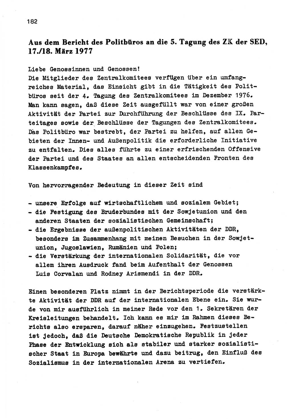 Zu Fragen der Parteiarbeit [Sozialistische Einheitspartei Deutschlands (SED) Deutsche Demokratische Republik (DDR)] 1979, Seite 182 (Fr. PA SED DDR 1979, S. 182)