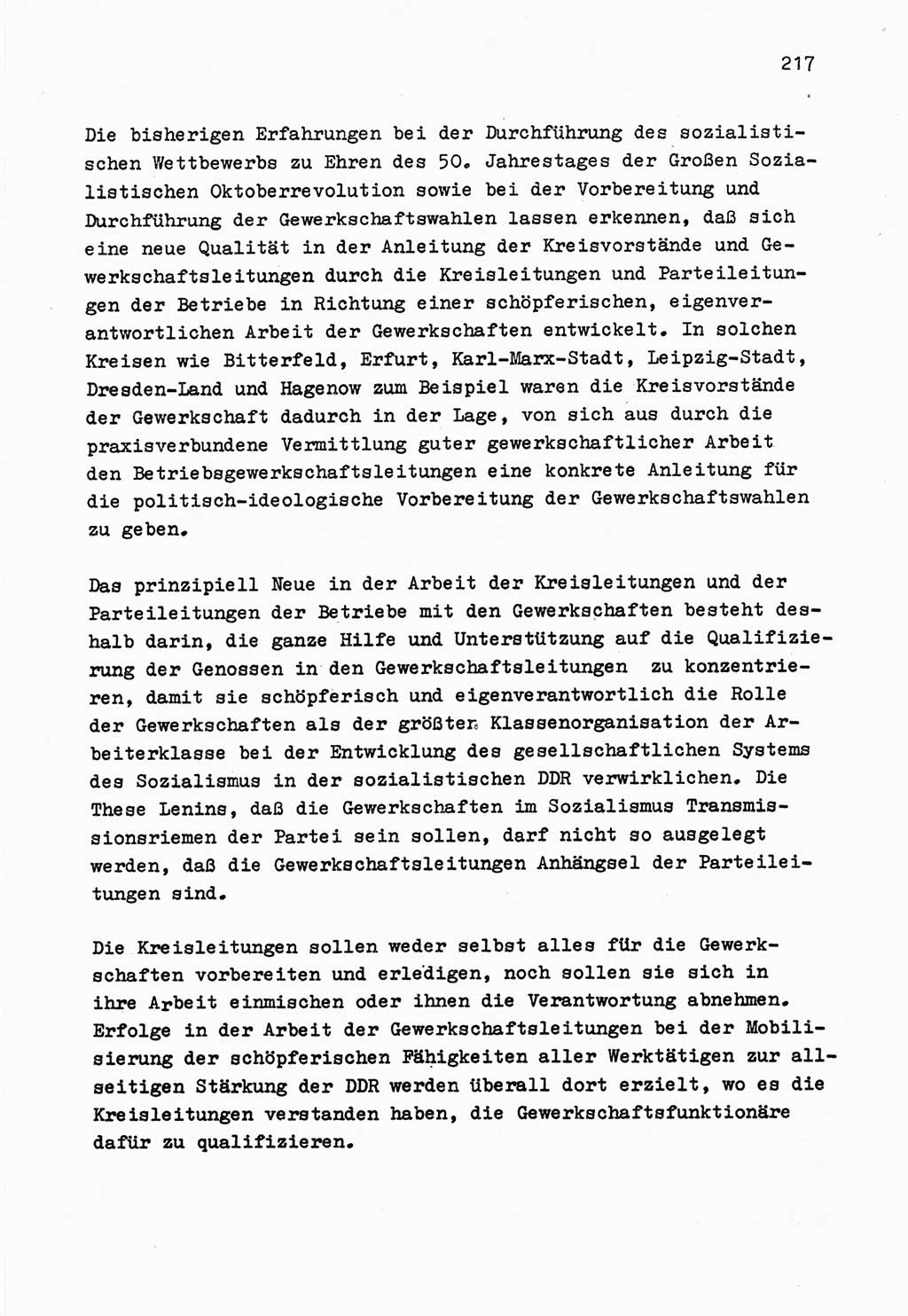 Zu Fragen der Parteiarbeit [Sozialistische Einheitspartei Deutschlands (SED) Deutsche Demokratische Republik (DDR)] 1979, Seite 217 (Fr. PA SED DDR 1979, S. 217)