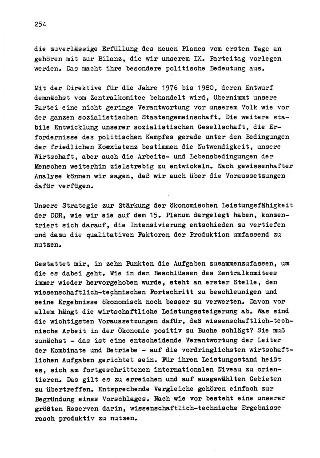 Zu Fragen der Parteiarbeit [Sozialistische Einheitspartei Deutschlands (SED) Deutsche Demokratische Republik (DDR)] 1979, Seite 254 (Fr. PA SED DDR 1979, S. 254)