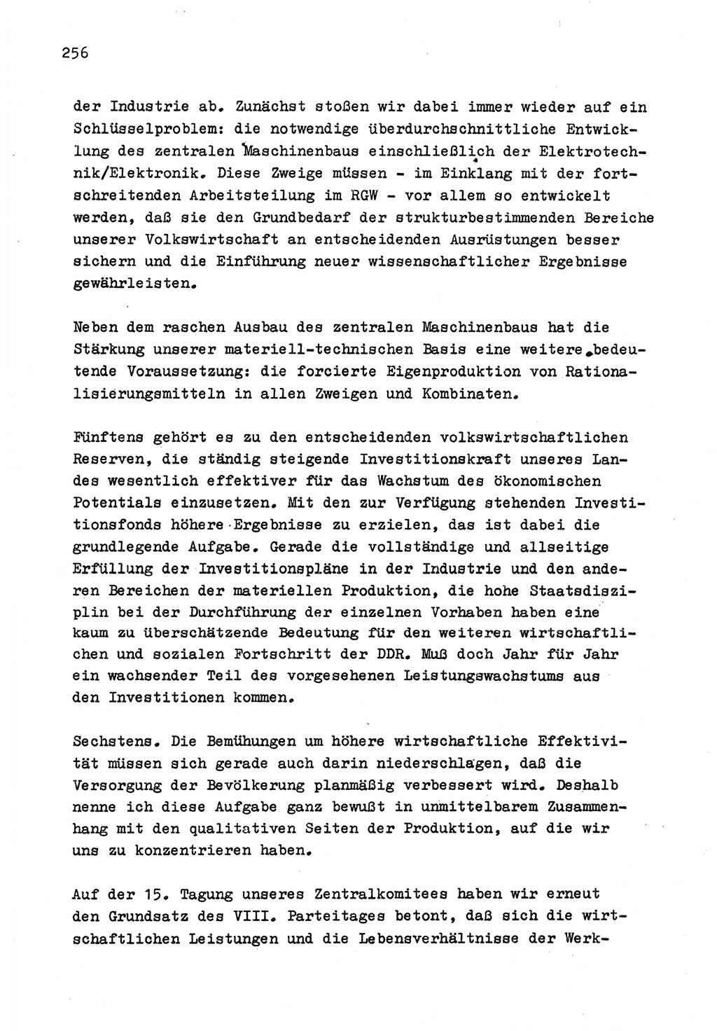 Zu Fragen der Parteiarbeit [Sozialistische Einheitspartei Deutschlands (SED) Deutsche Demokratische Republik (DDR)] 1979, Seite 256 (Fr. PA SED DDR 1979, S. 256)