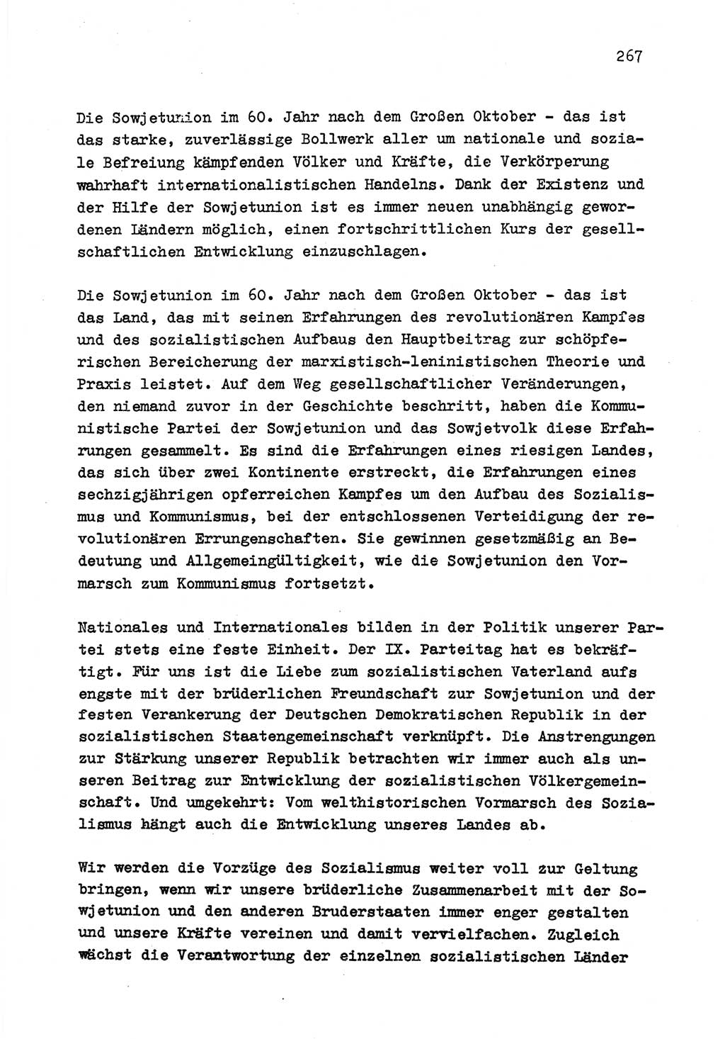 Zu Fragen der Parteiarbeit [Sozialistische Einheitspartei Deutschlands (SED) Deutsche Demokratische Republik (DDR)] 1979, Seite 267 (Fr. PA SED DDR 1979, S. 267)