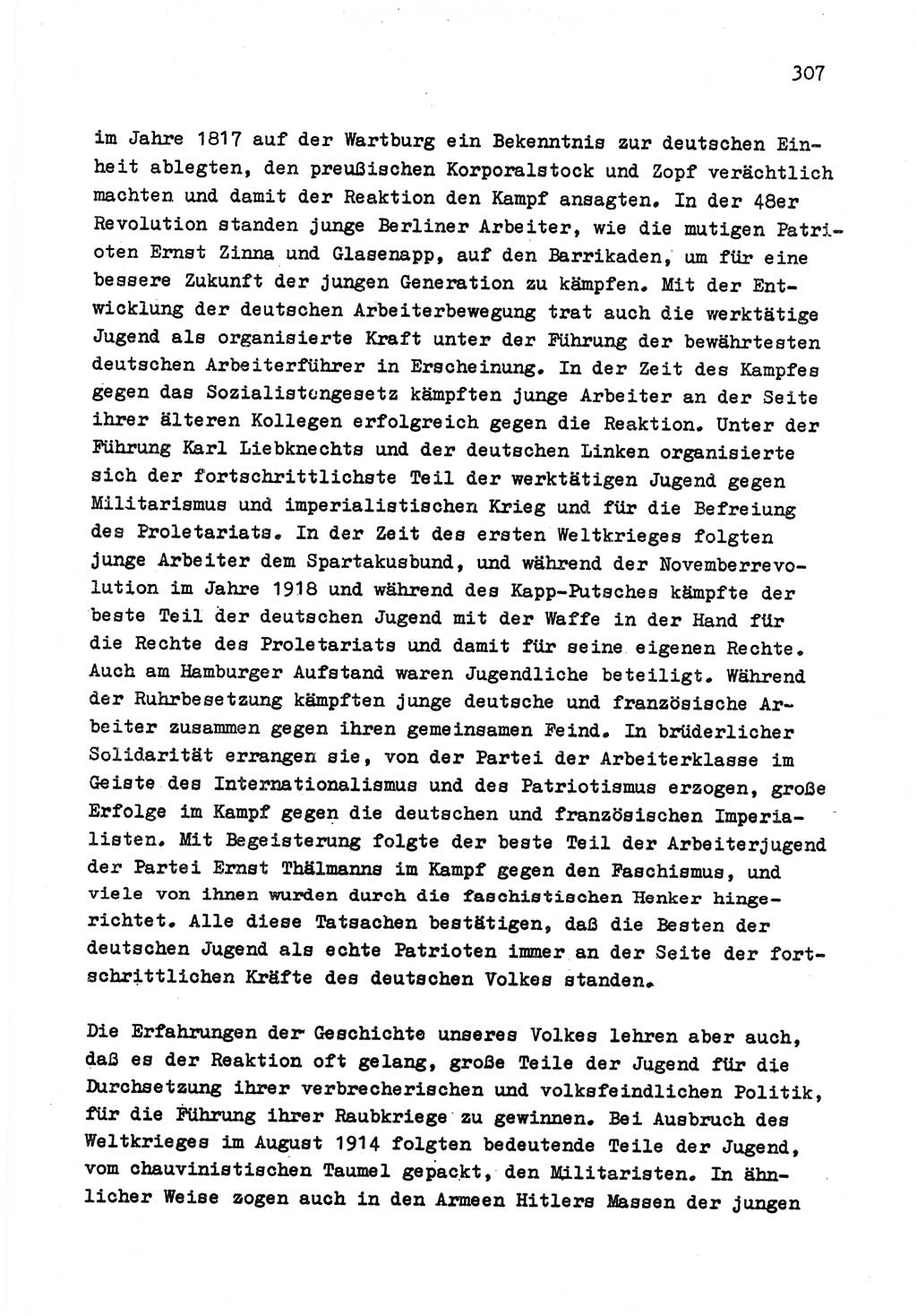 Zu Fragen der Parteiarbeit [Sozialistische Einheitspartei Deutschlands (SED) Deutsche Demokratische Republik (DDR)] 1979, Seite 307 (Fr. PA SED DDR 1979, S. 307)