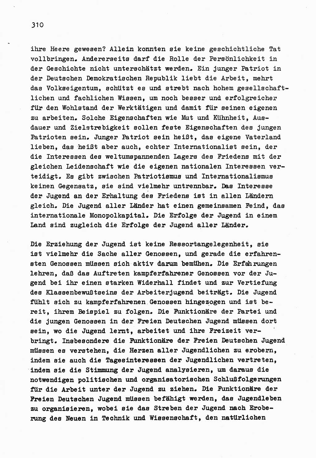 Zu Fragen der Parteiarbeit [Sozialistische Einheitspartei Deutschlands (SED) Deutsche Demokratische Republik (DDR)] 1979, Seite 310 (Fr. PA SED DDR 1979, S. 310)