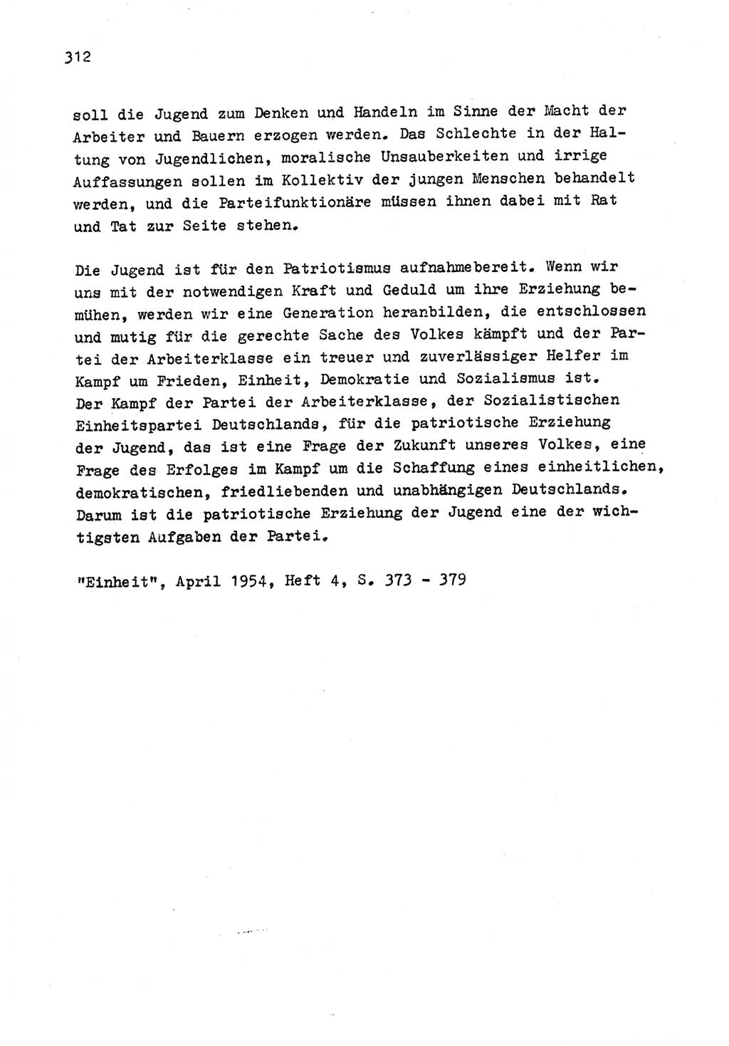 Zu Fragen der Parteiarbeit [Sozialistische Einheitspartei Deutschlands (SED) Deutsche Demokratische Republik (DDR)] 1979, Seite 312 (Fr. PA SED DDR 1979, S. 312)