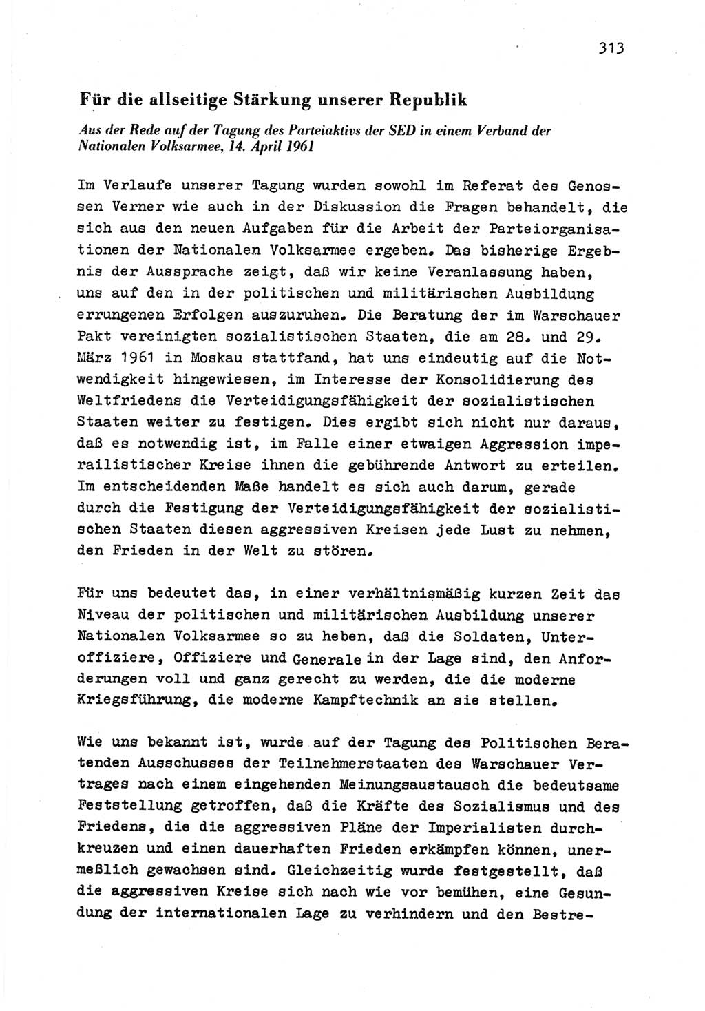 Zu Fragen der Parteiarbeit [Sozialistische Einheitspartei Deutschlands (SED) Deutsche Demokratische Republik (DDR)] 1979, Seite 313 (Fr. PA SED DDR 1979, S. 313)