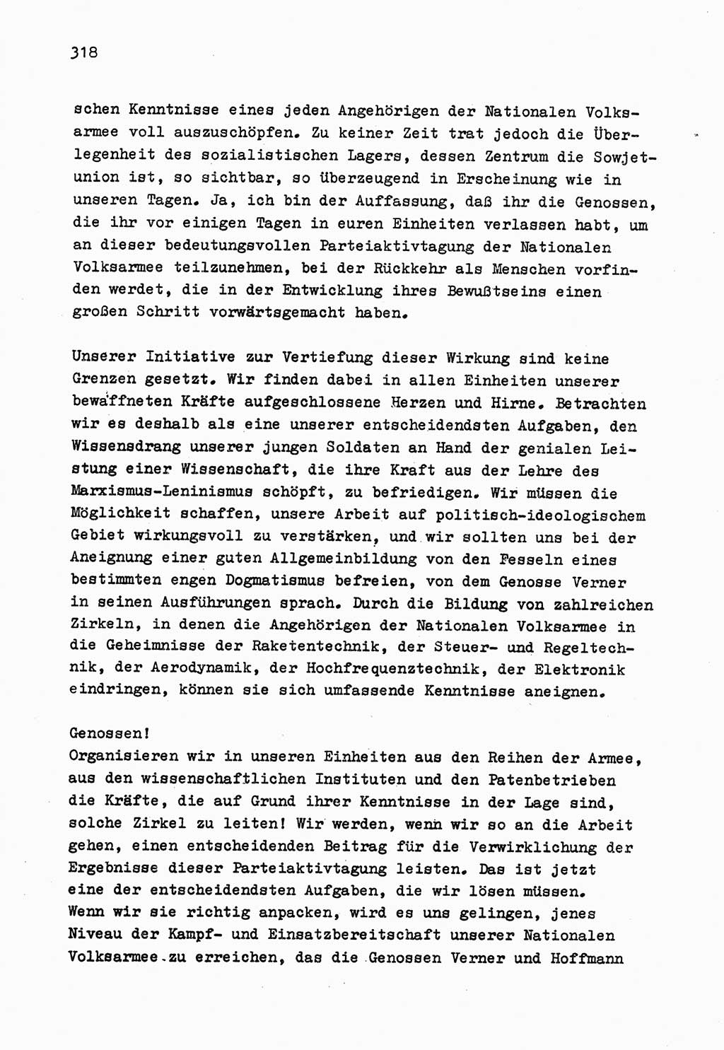 Zu Fragen der Parteiarbeit [Sozialistische Einheitspartei Deutschlands (SED) Deutsche Demokratische Republik (DDR)] 1979, Seite 318 (Fr. PA SED DDR 1979, S. 318)