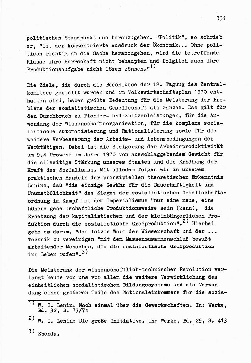 Zu Fragen der Parteiarbeit [Sozialistische Einheitspartei Deutschlands (SED) Deutsche Demokratische Republik (DDR)] 1979, Seite 331 (Fr. PA SED DDR 1979, S. 331)