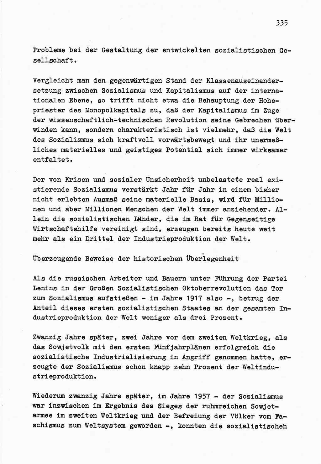 Zu Fragen der Parteiarbeit [Sozialistische Einheitspartei Deutschlands (SED) Deutsche Demokratische Republik (DDR)] 1979, Seite 335 (Fr. PA SED DDR 1979, S. 335)