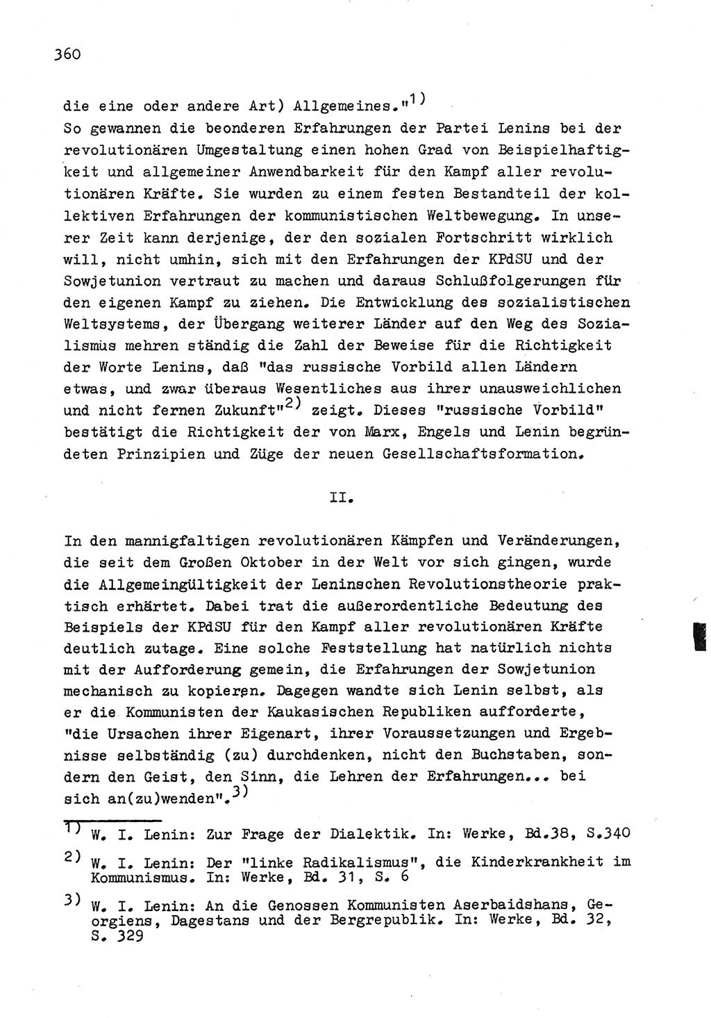Zu Fragen der Parteiarbeit [Sozialistische Einheitspartei Deutschlands (SED) Deutsche Demokratische Republik (DDR)] 1979, Seite 360 (Fr. PA SED DDR 1979, S. 360)