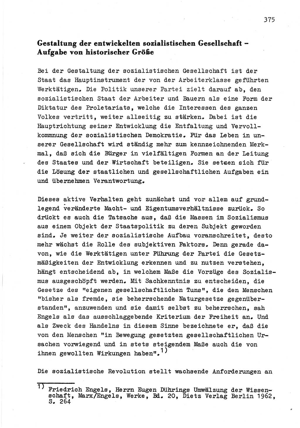 Zu Fragen der Parteiarbeit [Sozialistische Einheitspartei Deutschlands (SED) Deutsche Demokratische Republik (DDR)] 1979, Seite 375 (Fr. PA SED DDR 1979, S. 375)
