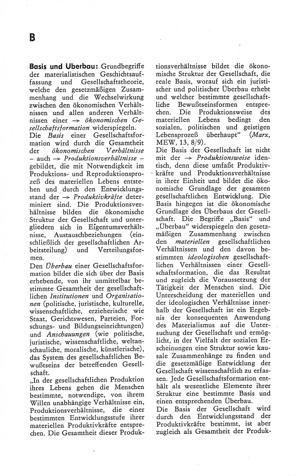 Kleines Wörterbuch der marxistisch-leninistischen Philosophie [Deutsche Demokratische Republik (DDR)] 1979, Seite 46 (Kl. Wb. ML Phil. DDR 1979, S. 46)