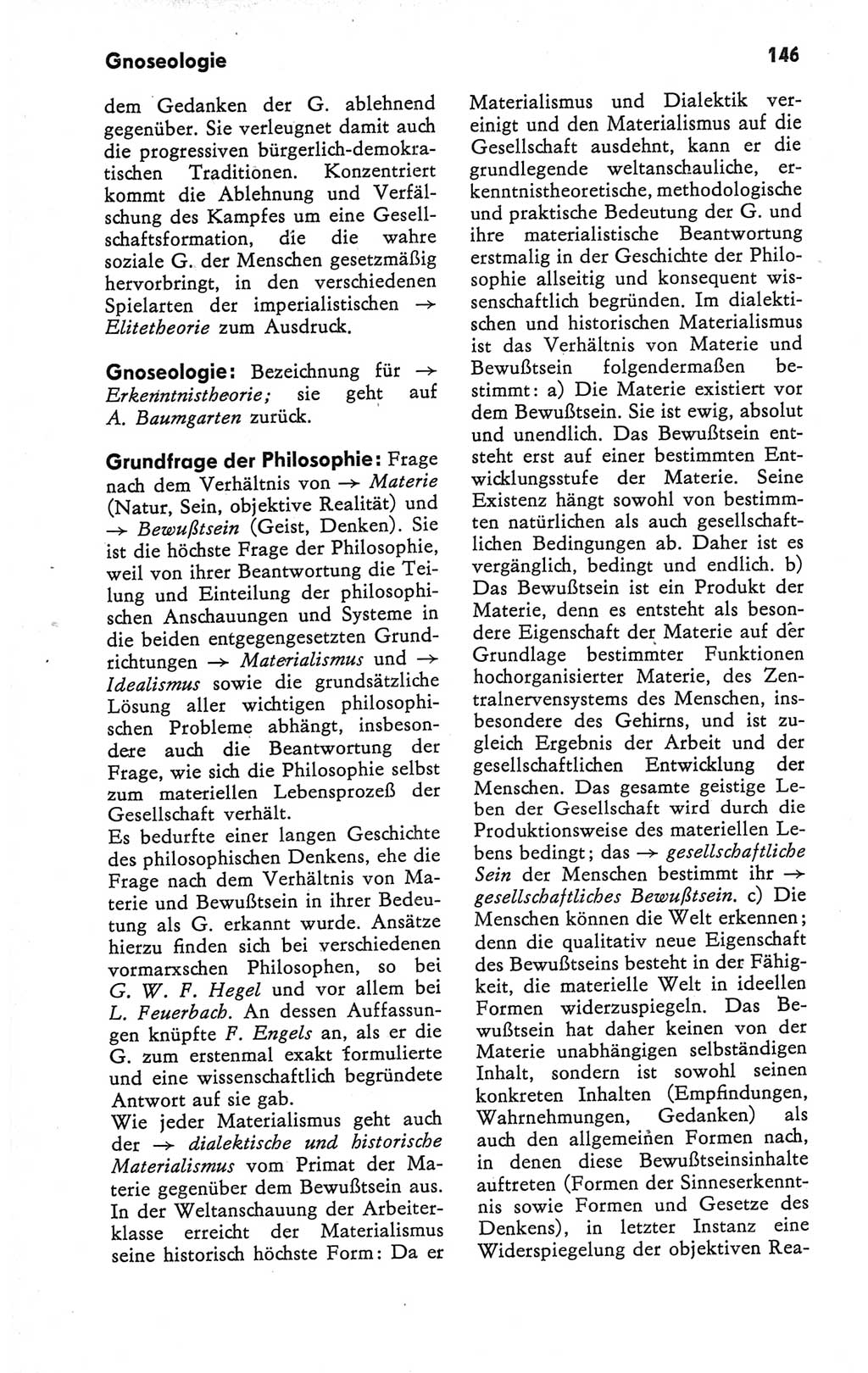 Kleines Wörterbuch der marxistisch-leninistischen Philosophie [Deutsche Demokratische Republik (DDR)] 1979, Seite 146 (Kl. Wb. ML Phil. DDR 1979, S. 146)