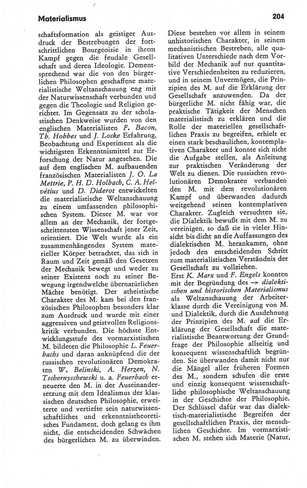 Kleines Wörterbuch der marxistisch-leninistischen Philosophie [Deutsche Demokratische Republik (DDR)] 1979, Seite 204 (Kl. Wb. ML Phil. DDR 1979, S. 204)
